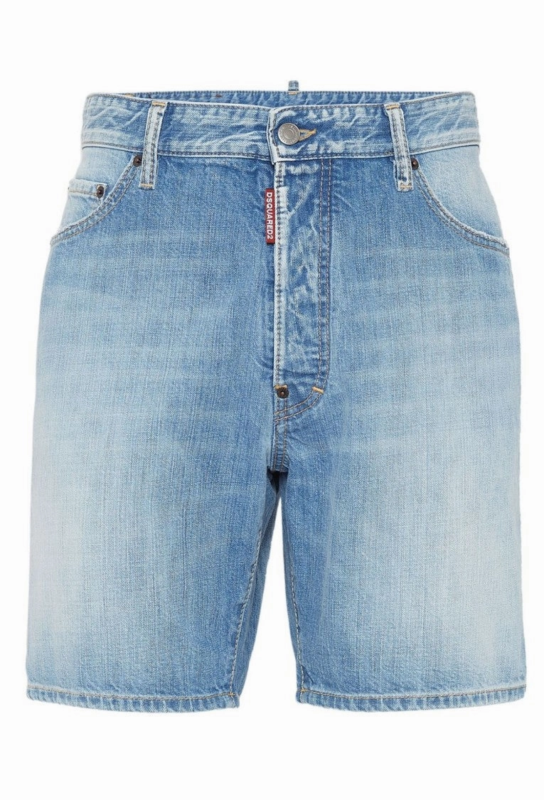 Light Wash Denim Shorts