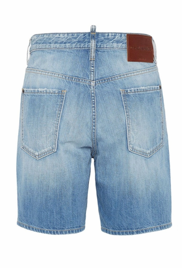 Light Wash Denim Shorts