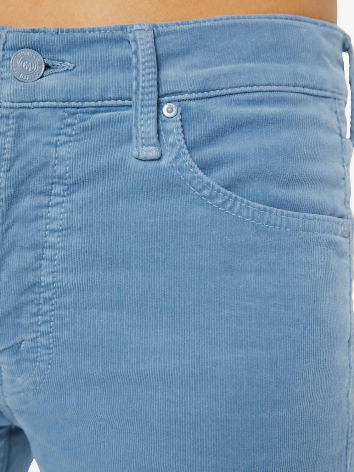 Lil Mid Rise Hiker Hover Jean In Blue Shadow