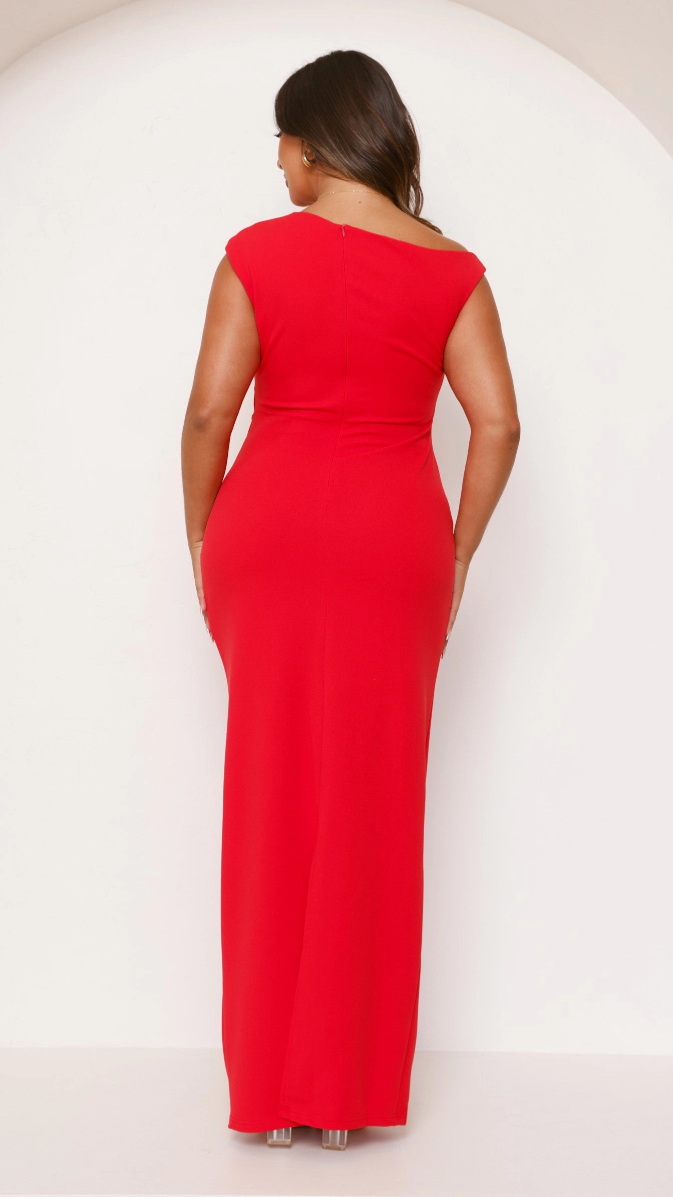 Lilah Maxi Dress - Red