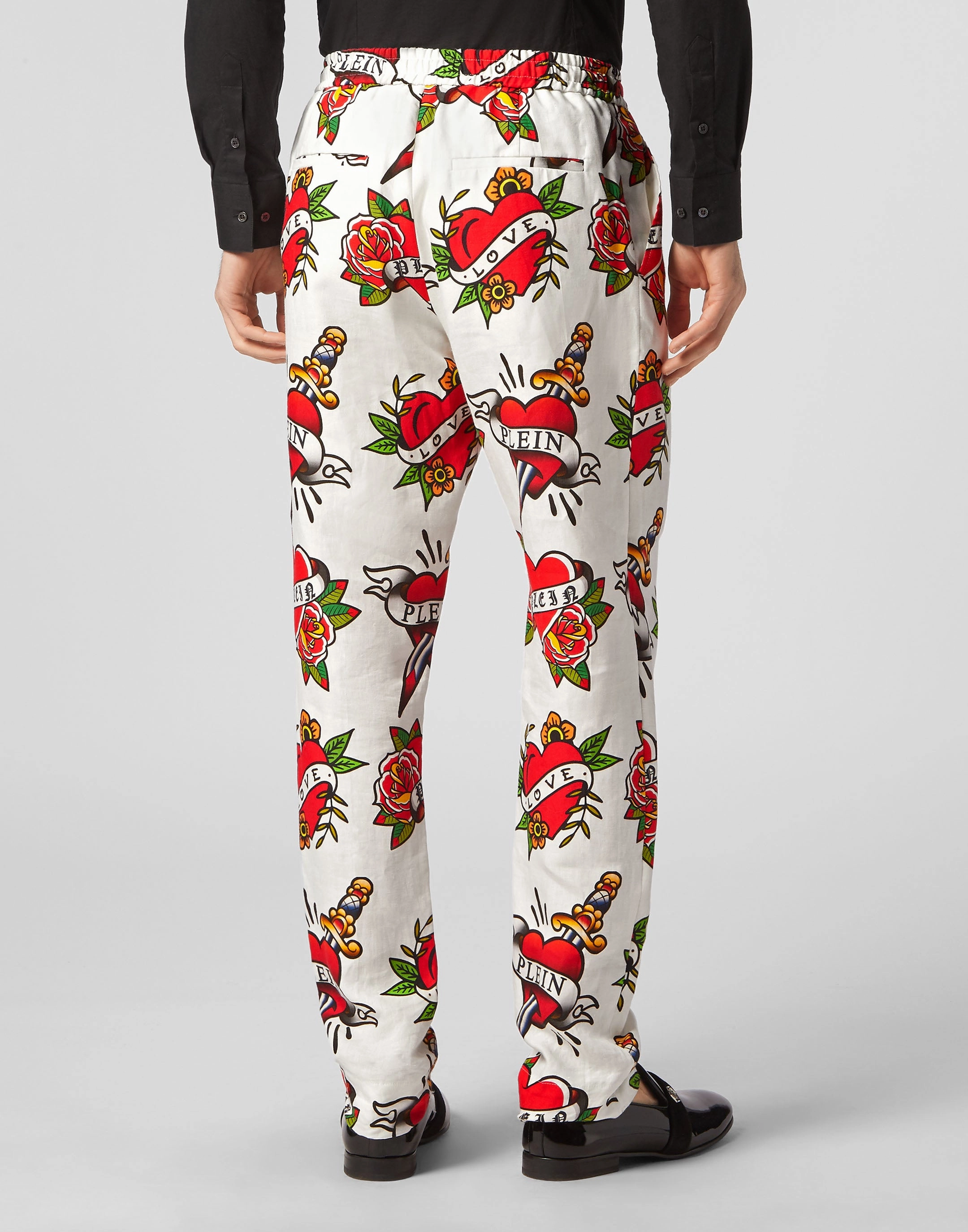 Linen Jogging Trousers Love