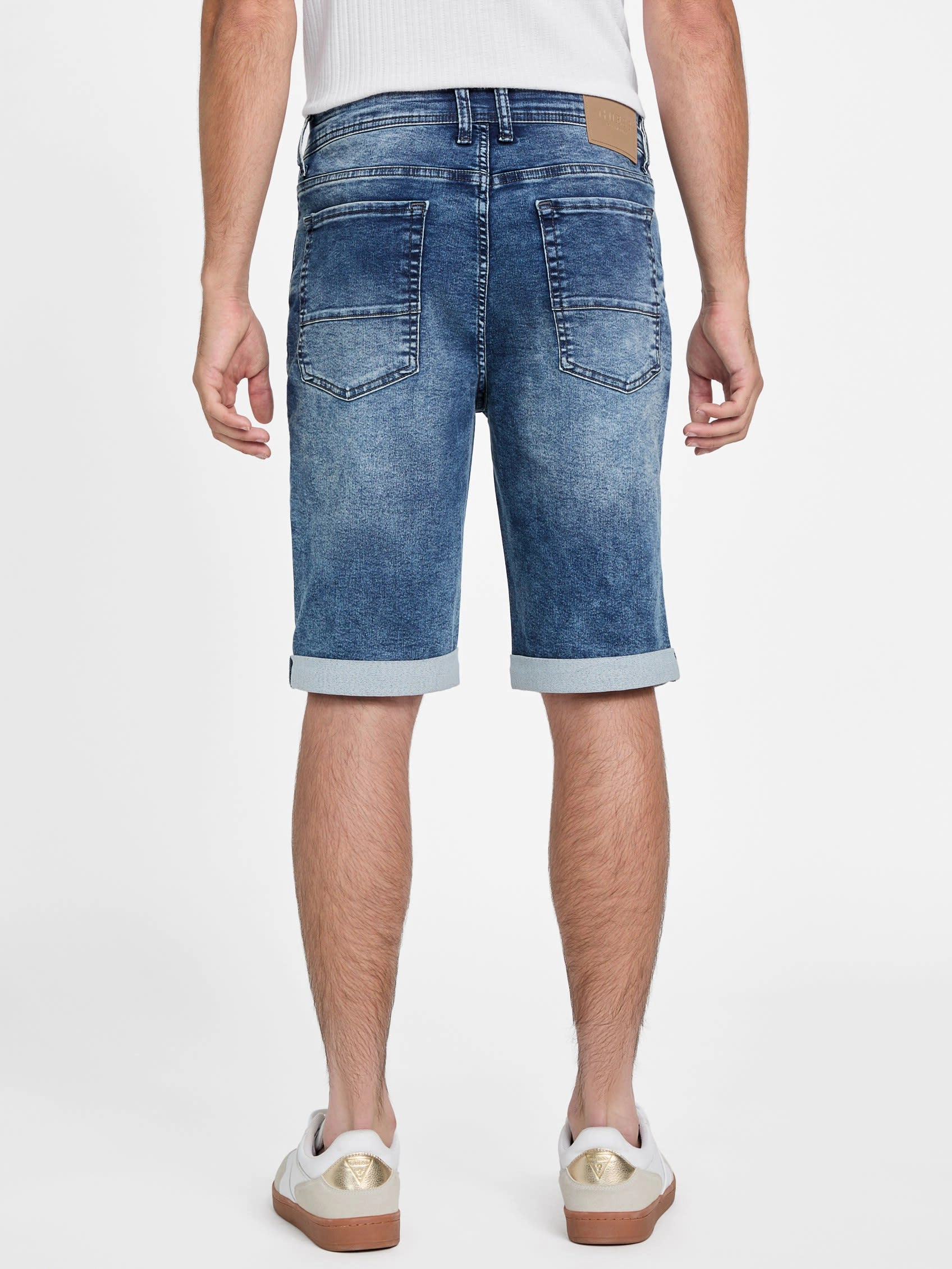 Linus Knit Denim Shorts