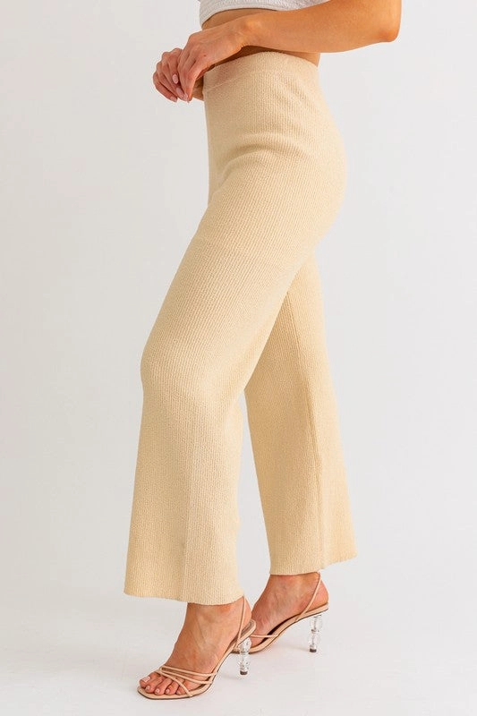 Local Charm Cropped Stretch Pants