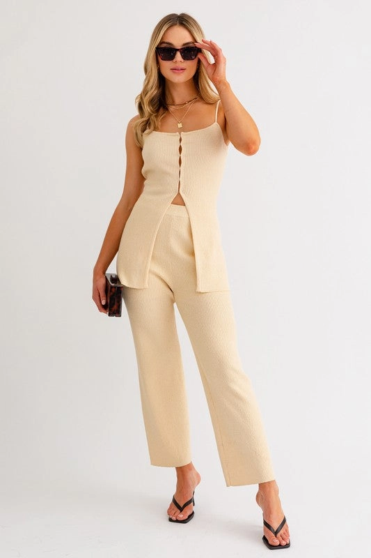 Local Charm Cropped Stretch Pants