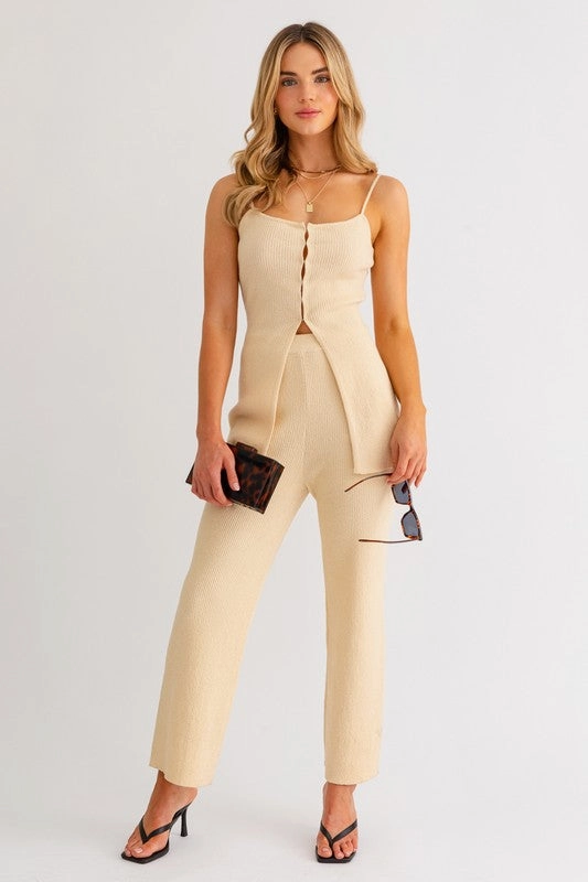 Local Charm Cropped Stretch Pants