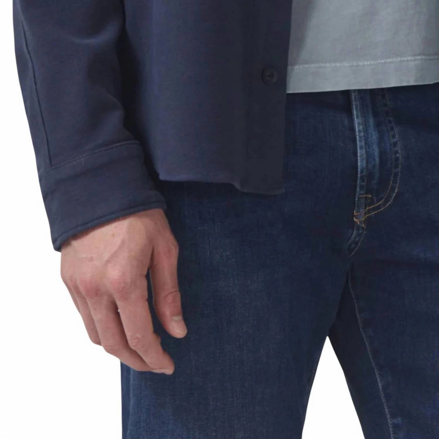 London Tapered Slim Perform Jeans In Duke