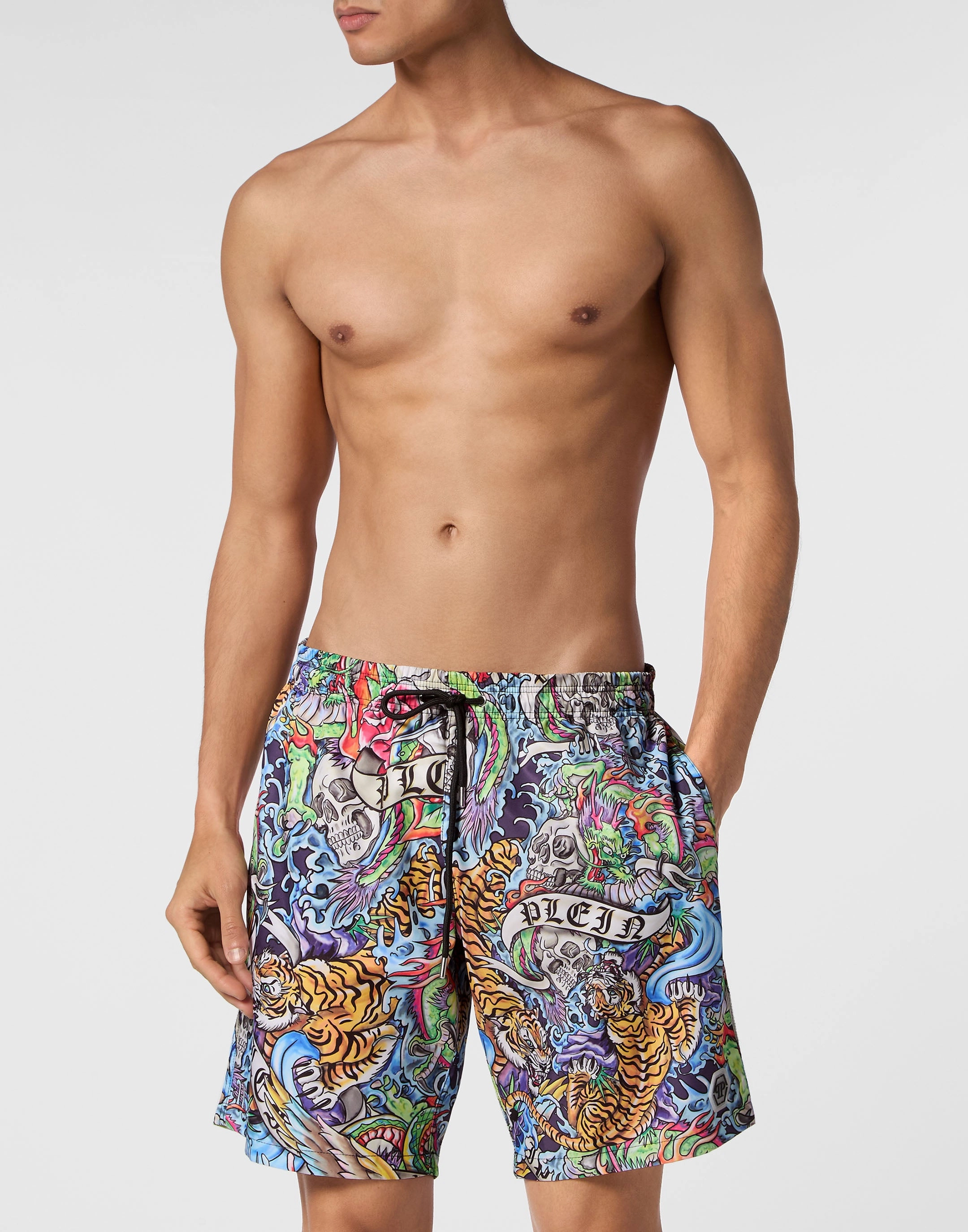 Long Swim Boxers Tattoo