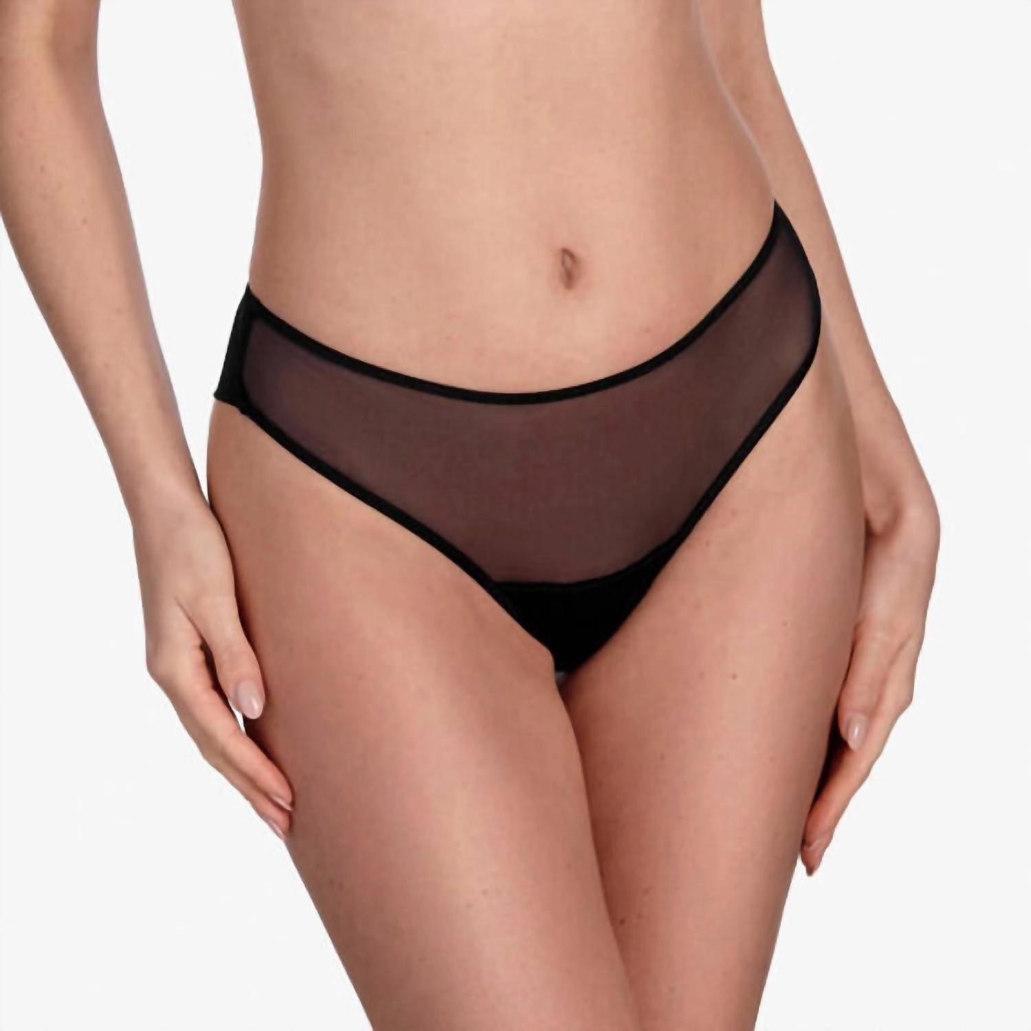 Long Thong In Black