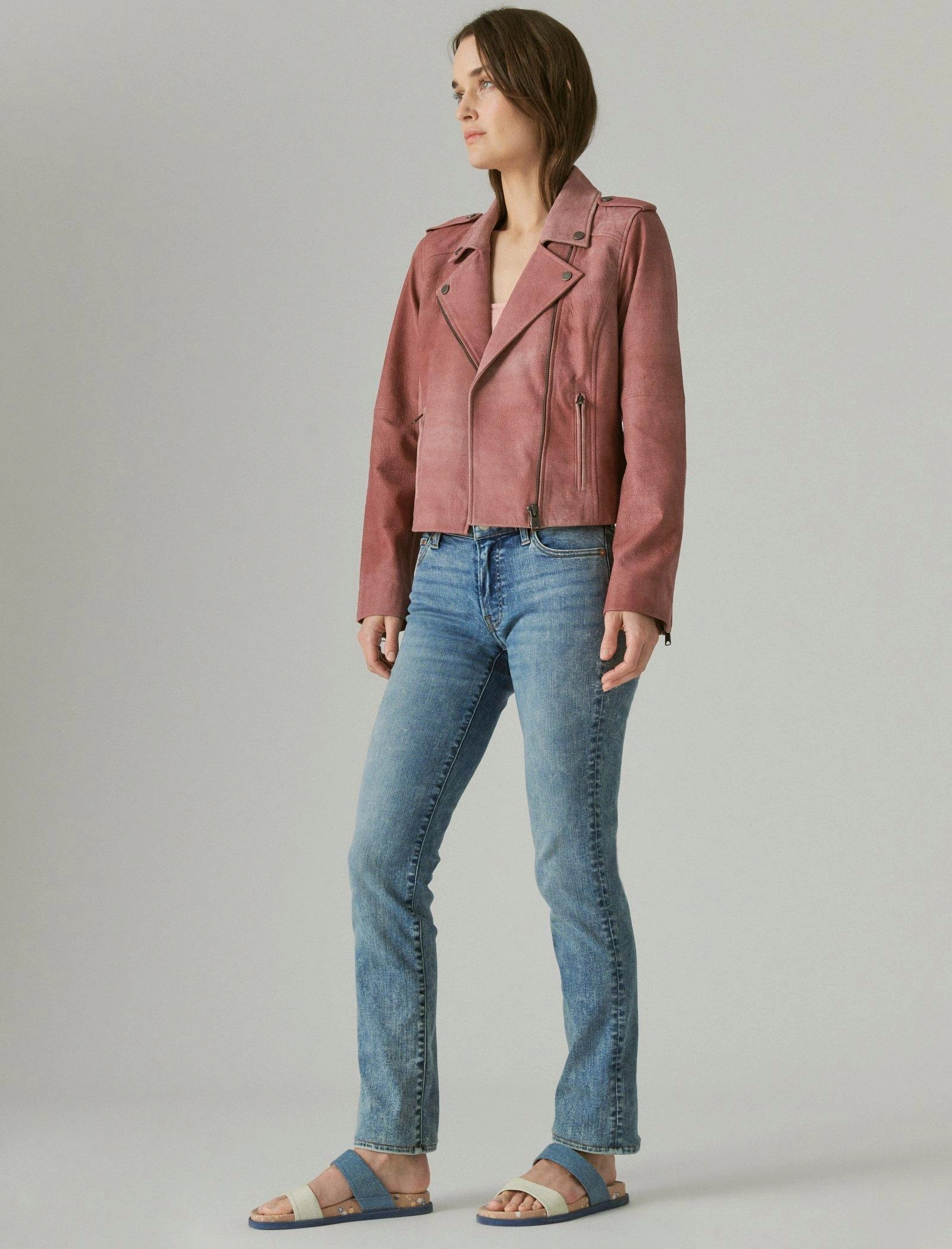 Lucky Brand Women's Mid Rise Sweet Straight
