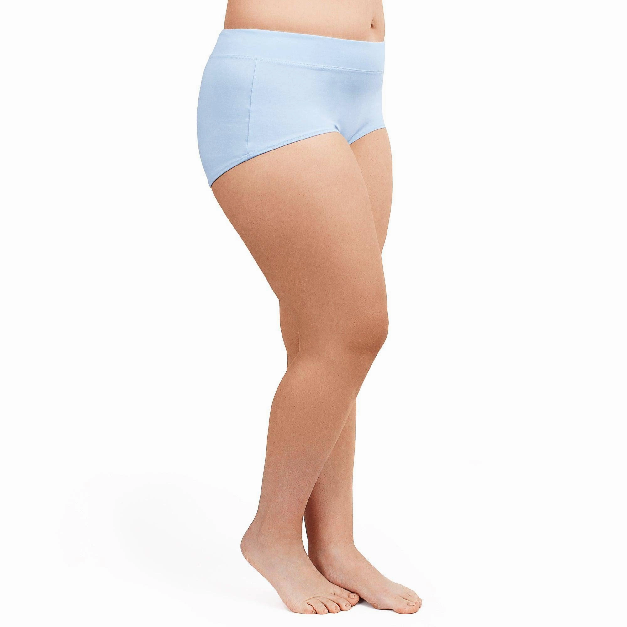 Lux Cotton High Waist Boyshort Brief