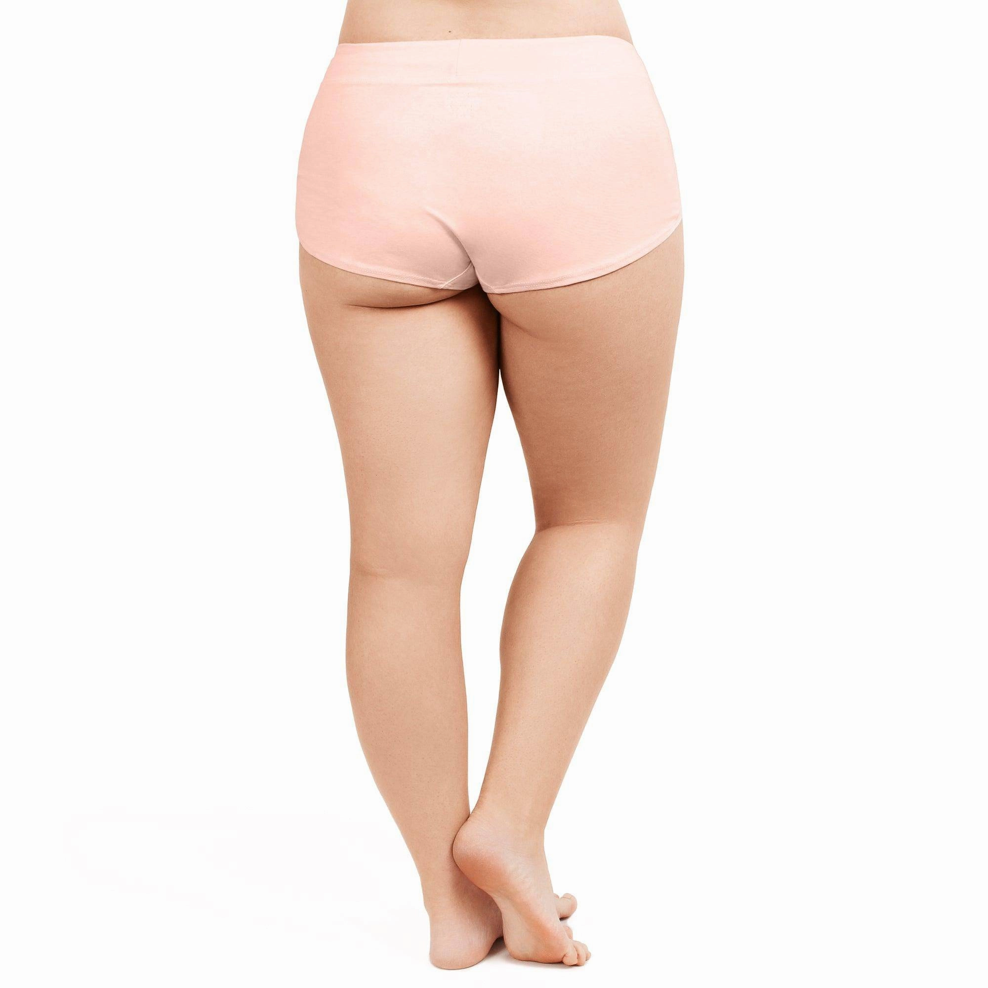 Lux Cotton High Waist Boyshort Brief