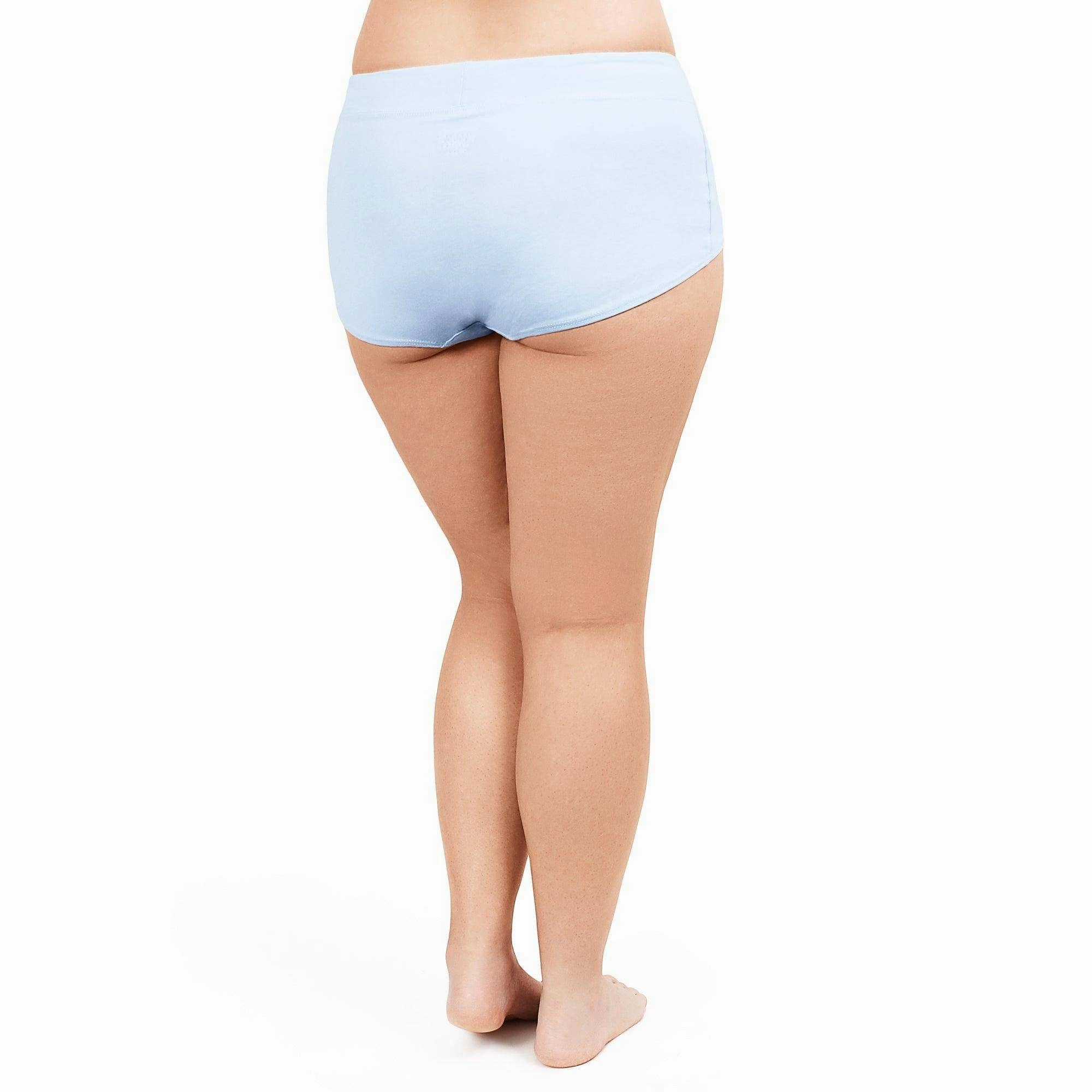 Lux Cotton High Waist Boyshort Brief