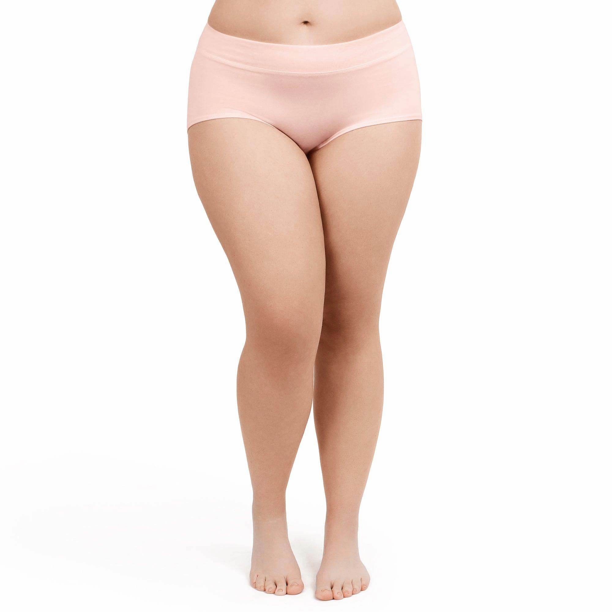 Lux Cotton High Waist Boyshort Brief