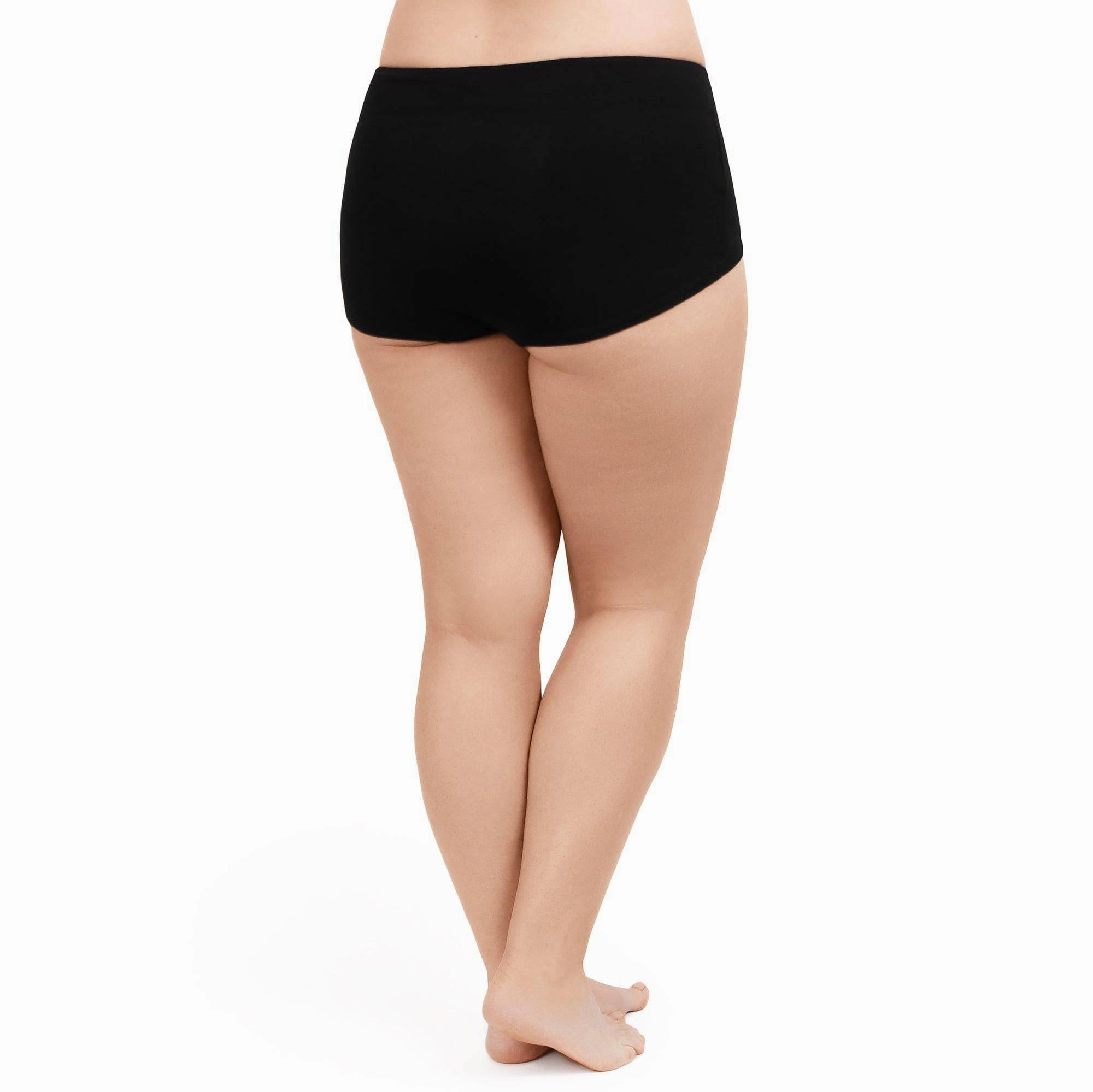 Lux Cotton High Waist Boyshort Brief