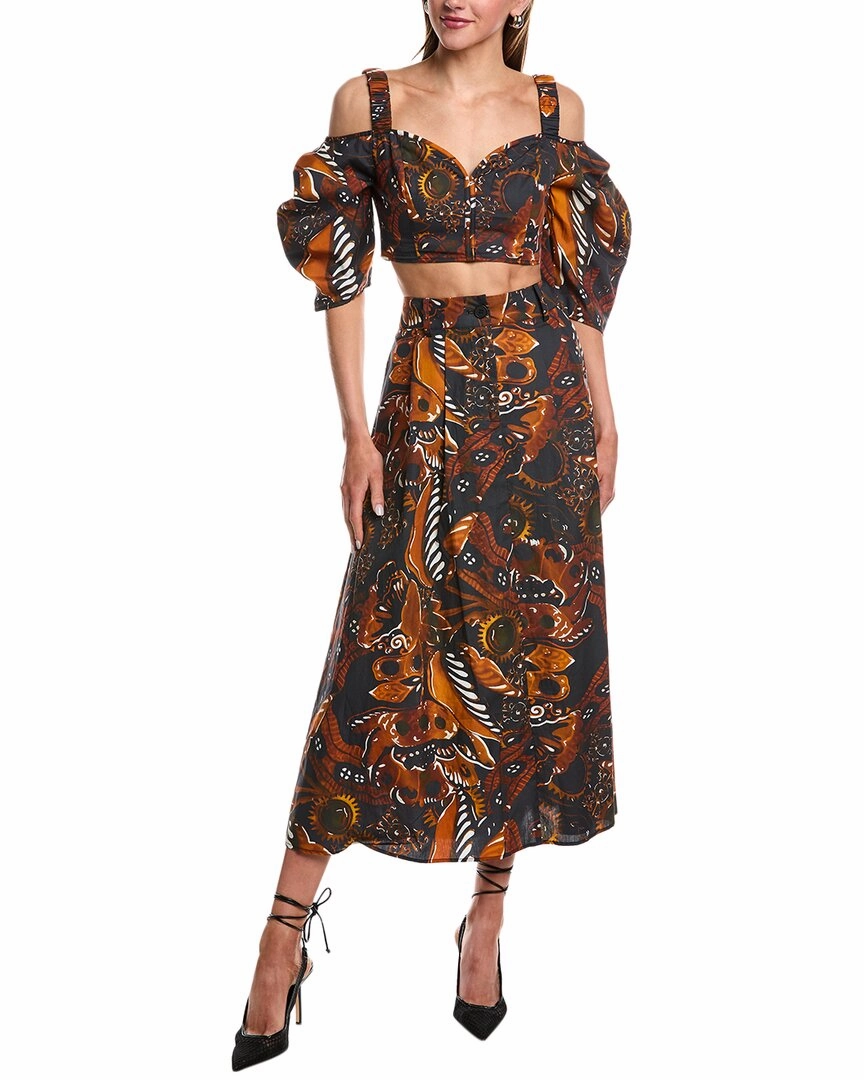 Lyra & Co 2pc Top & Skirt Set