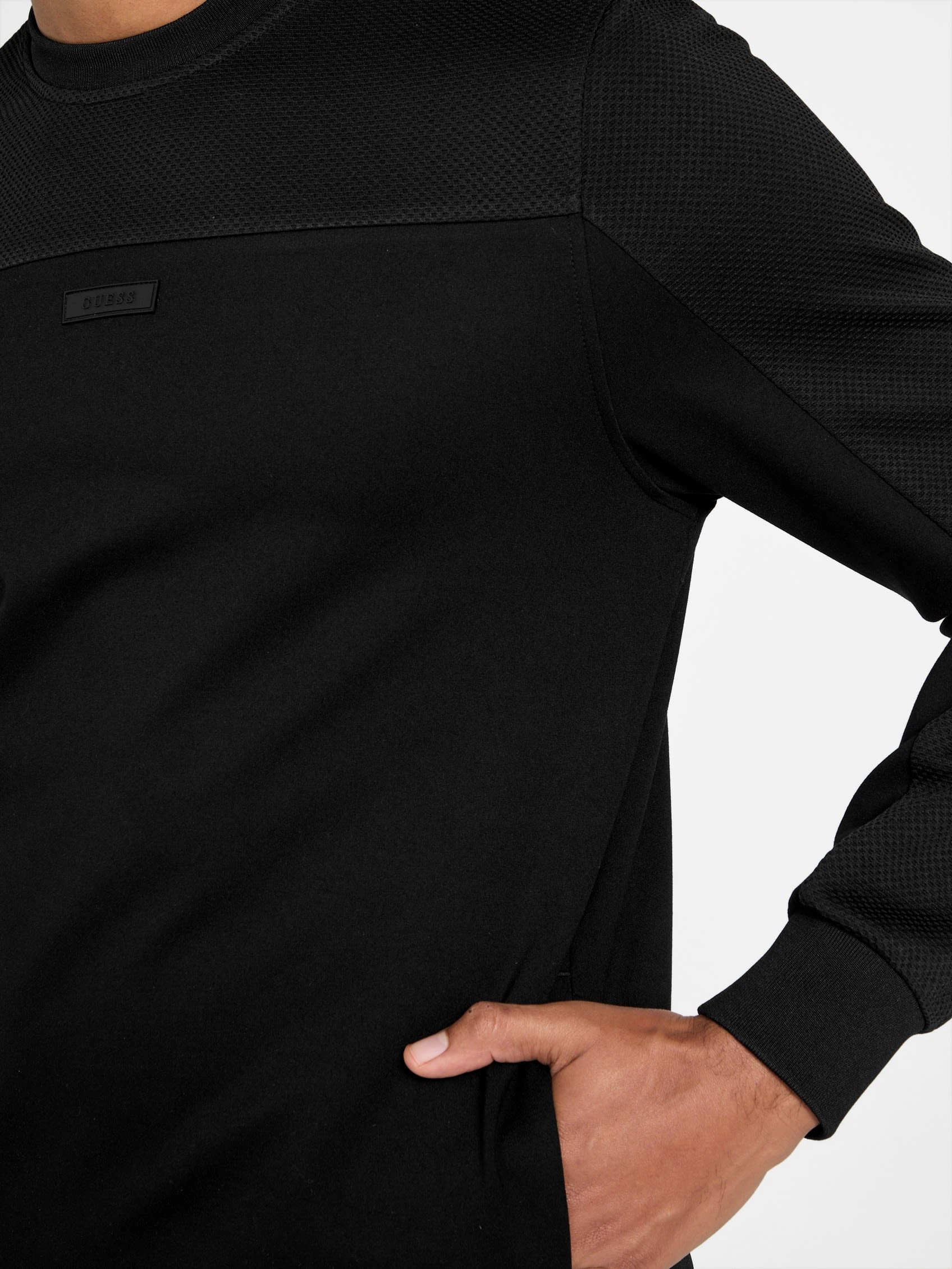 Mack Logo Mesh Sweatshirt