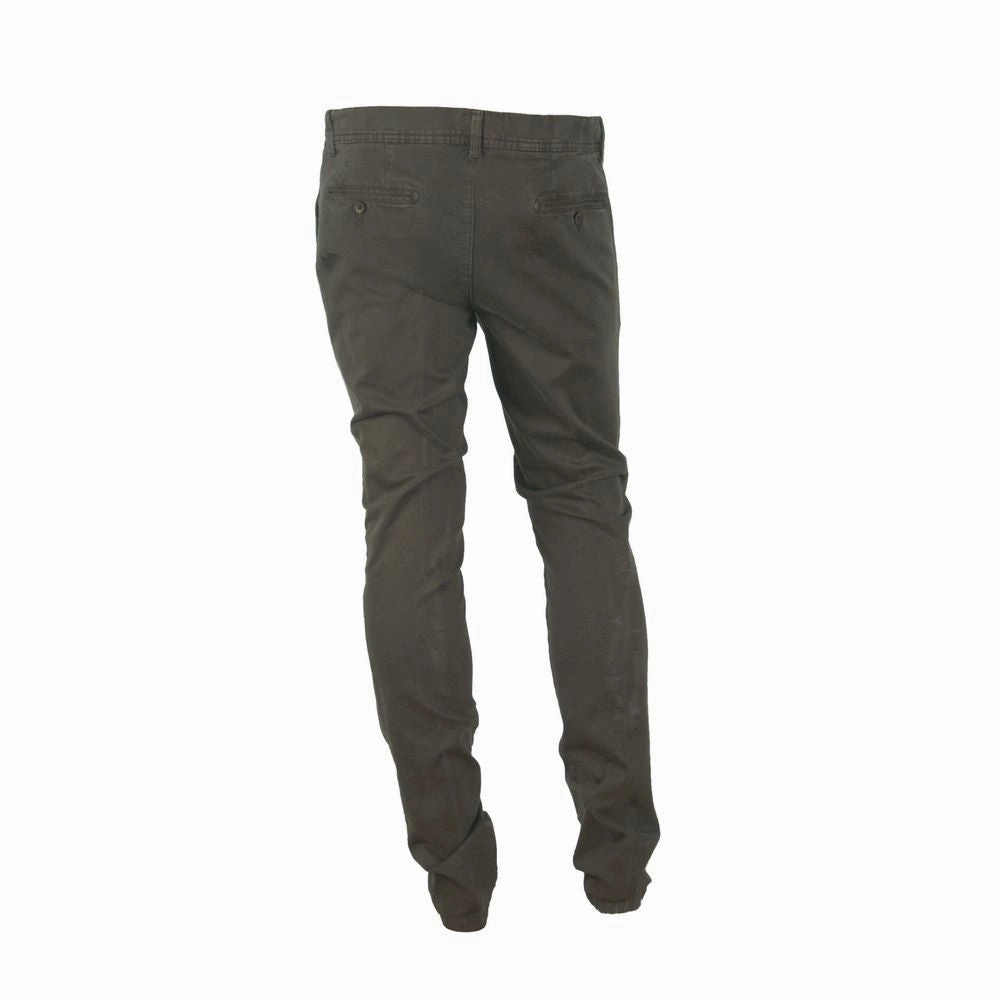 Made in Italy Elegant Italian Cotton Blend Men's Pants