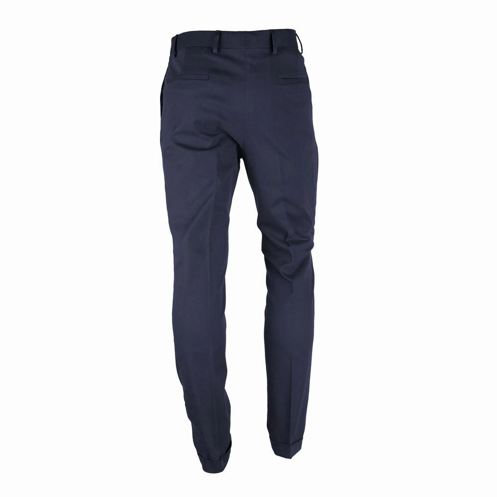 Made in Italy Elegant Wool Blend Milano Men's Men's Trousers