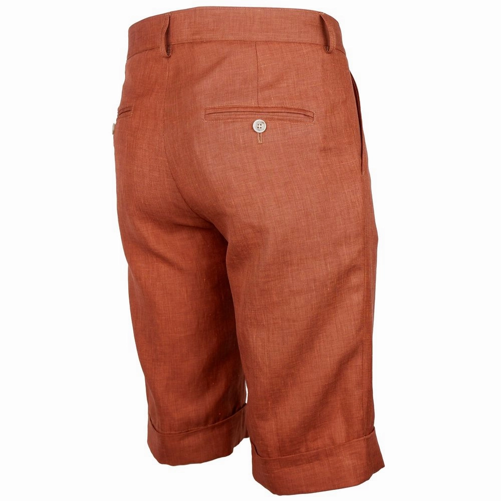 Made in Italy Linen Men's Short