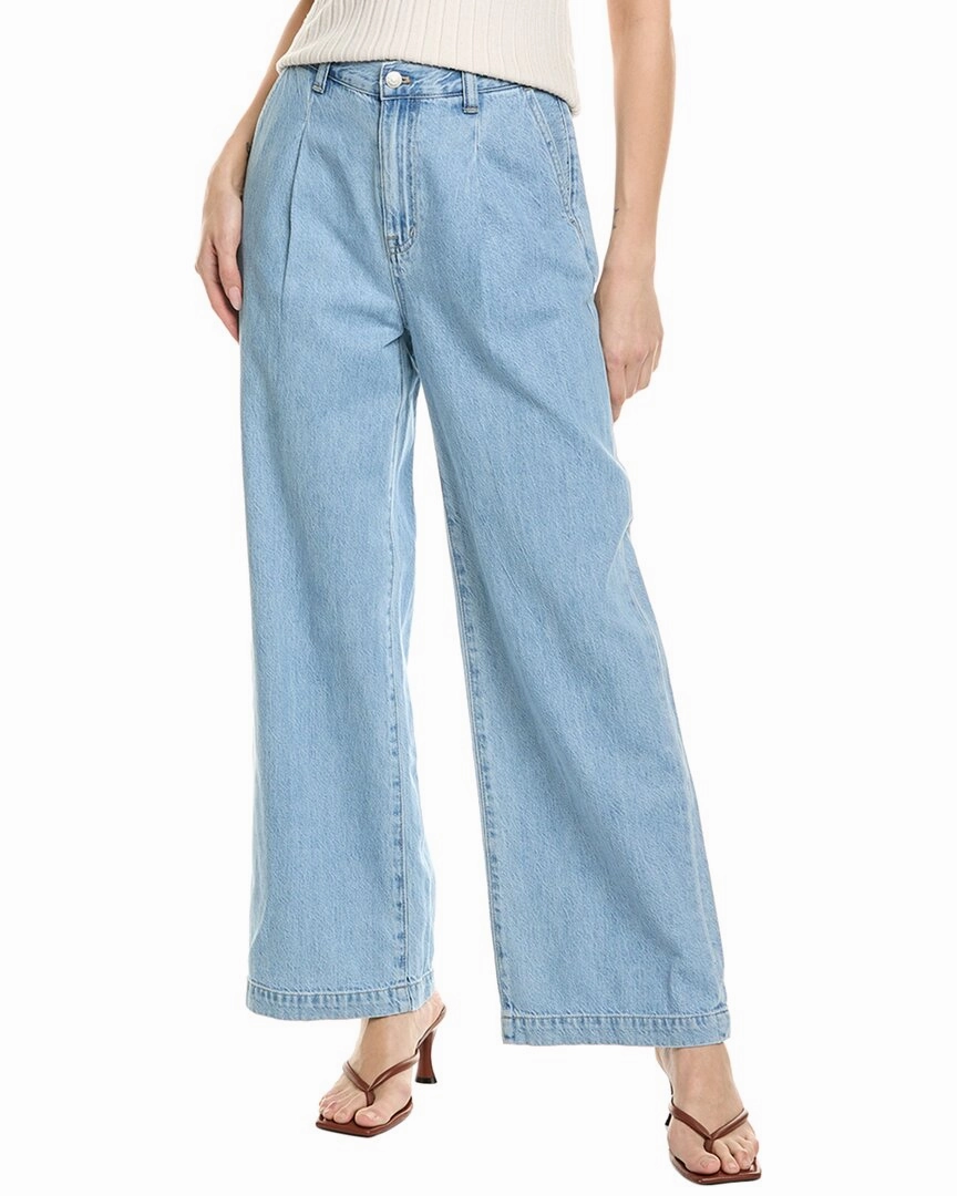 Madewell The Harlow Benicia Wash Wide Leg Jean
