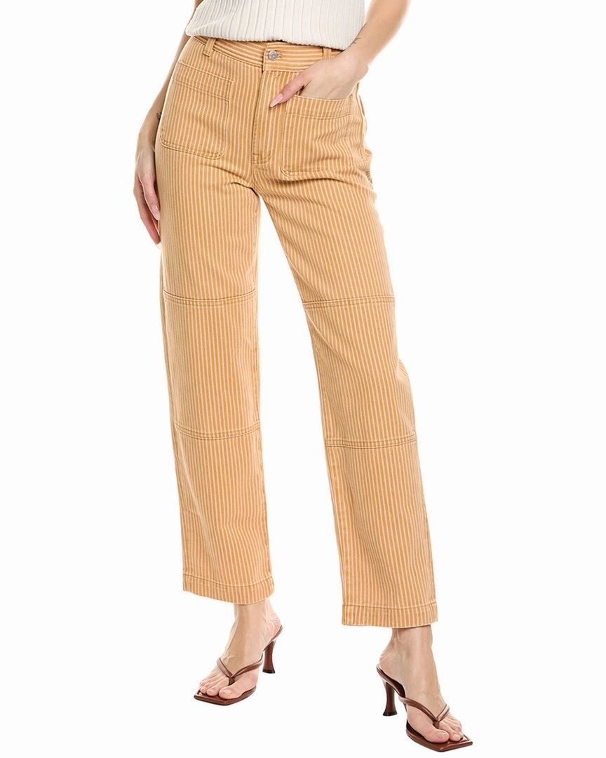 Madewell The Perfect Vintage Earthen Gold Straight Jean