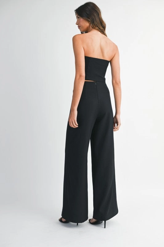 Madrigal Pocketed Wide-Leg Trousers
