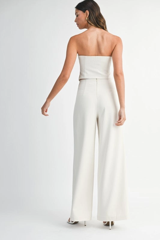 Madrigal Pocketed Wide-Leg Trousers