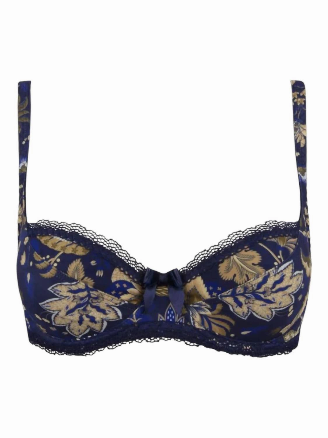 Magie Nature Tulip Bra In Navy/tan