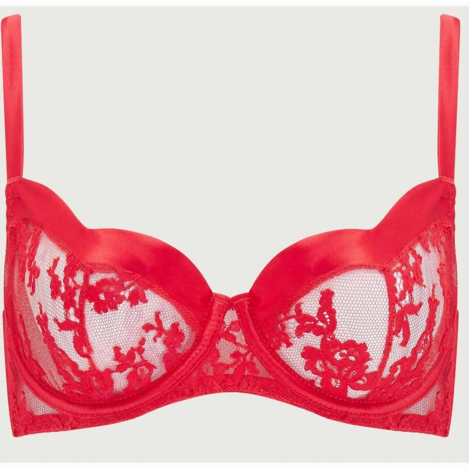 Marella Balcony Bra In Red