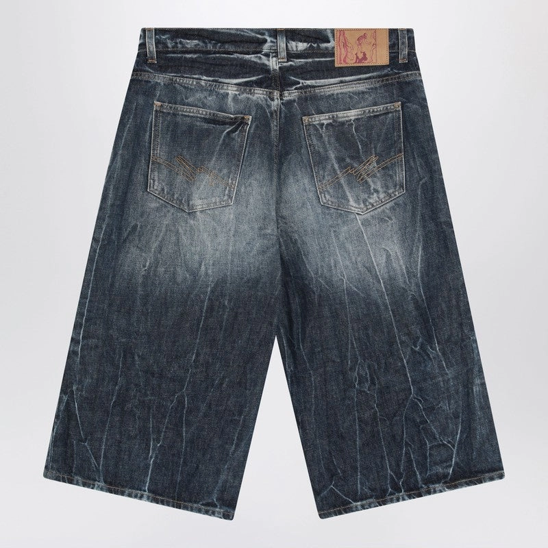 Martine Rose Men's Bermuda In blue blue Acid