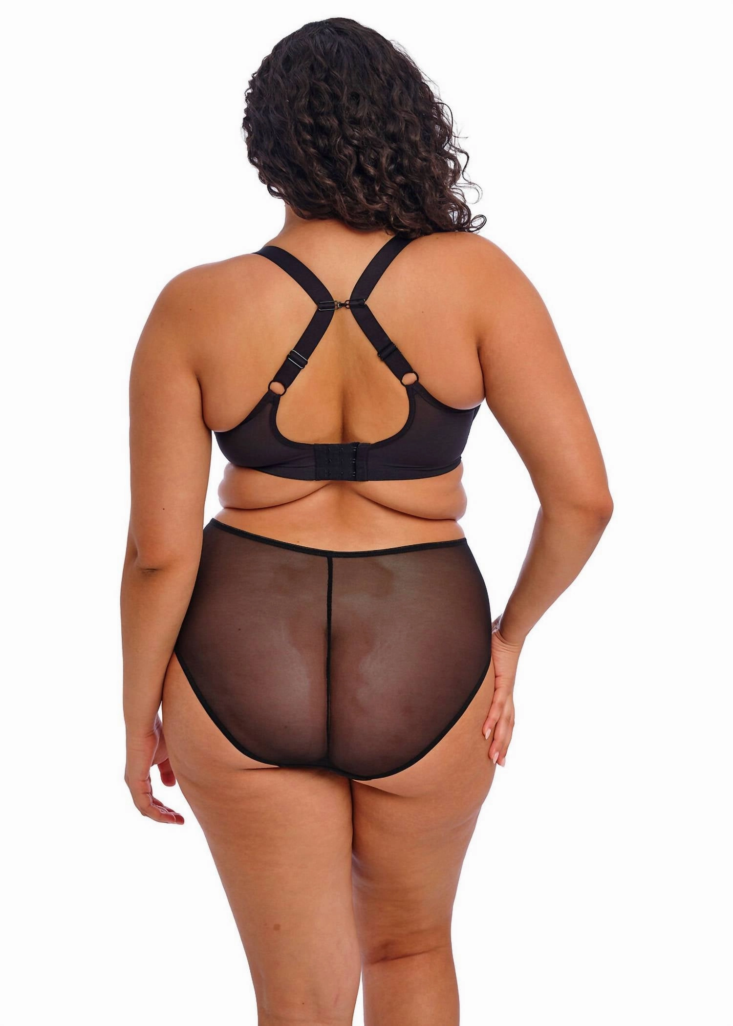 Matilda Underwire Plunge Bra In Black
