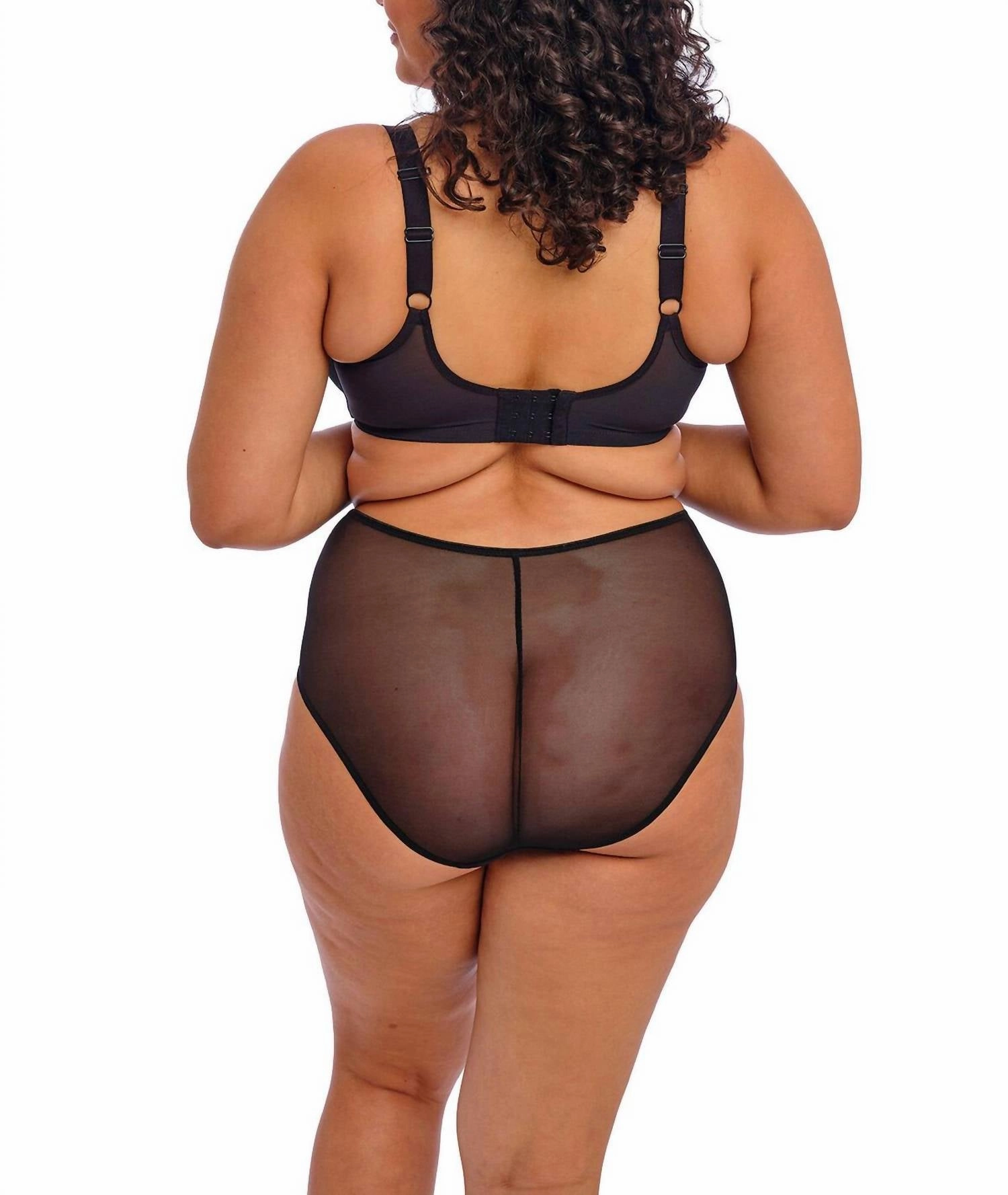Matilda Underwire Plunge Bra In Black