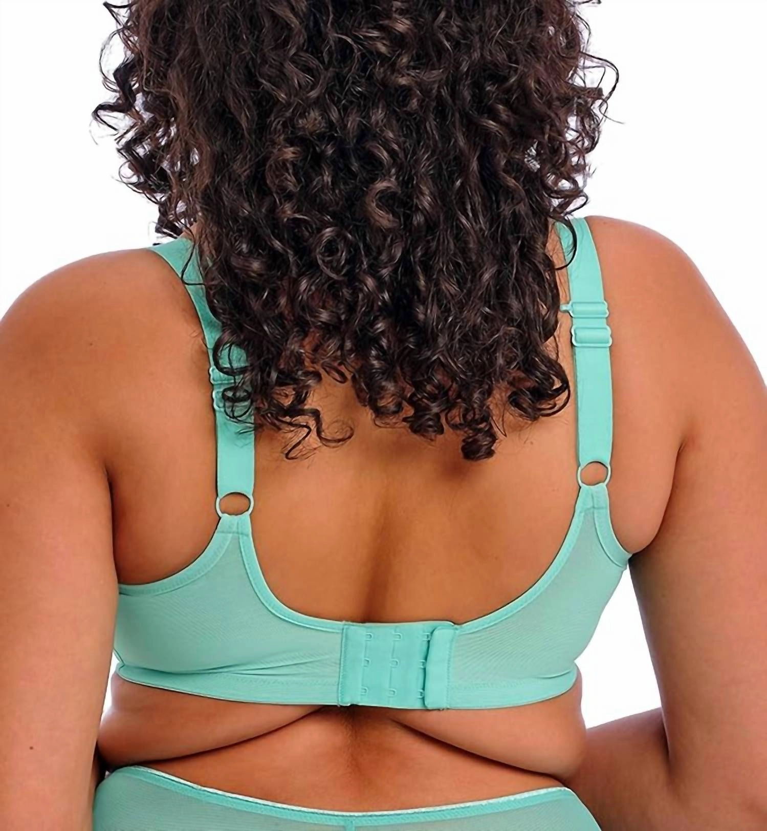 Matilda Underwire Plunge Bra In Jade