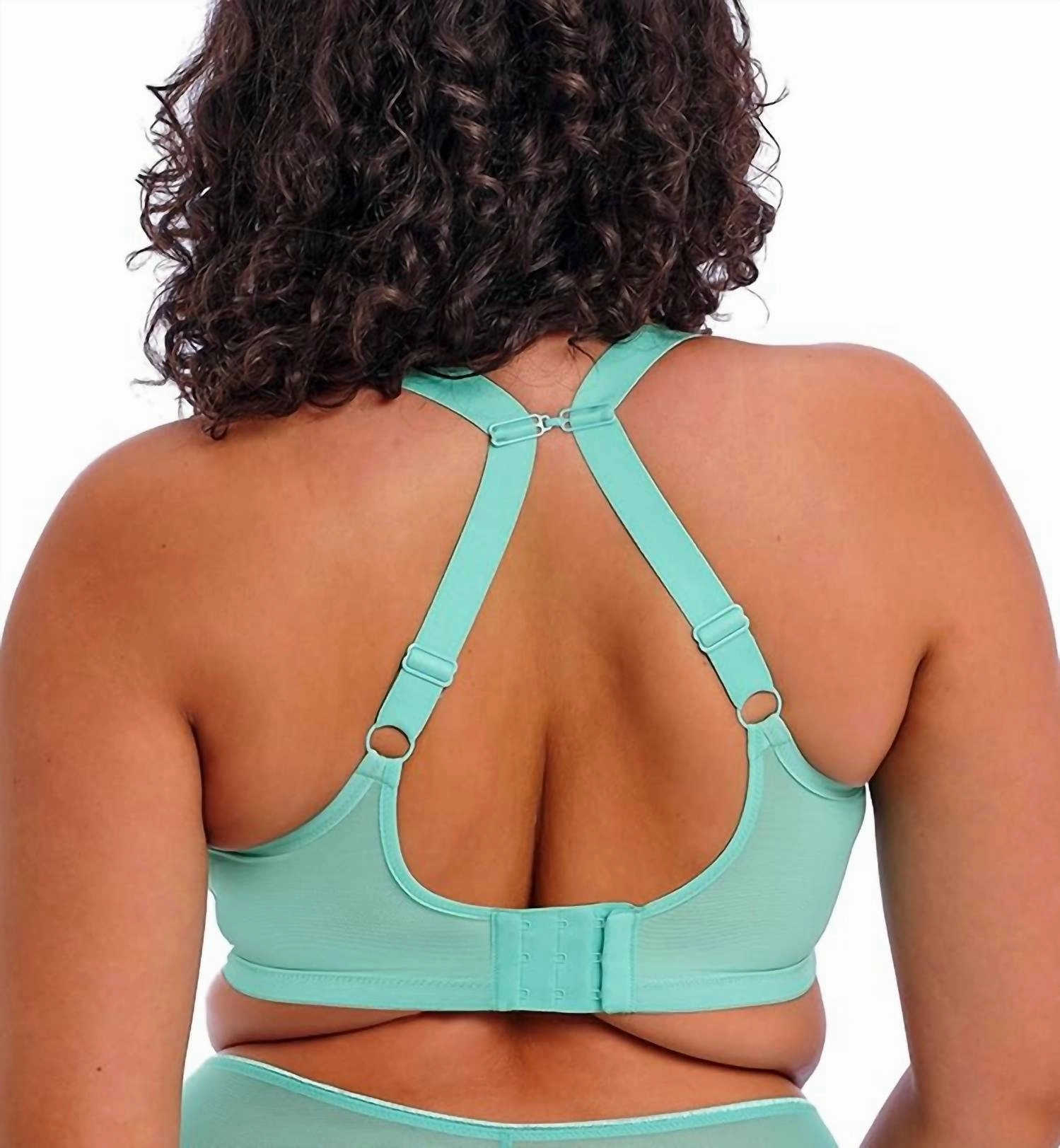 Matilda Underwire Plunge Bra In Jade