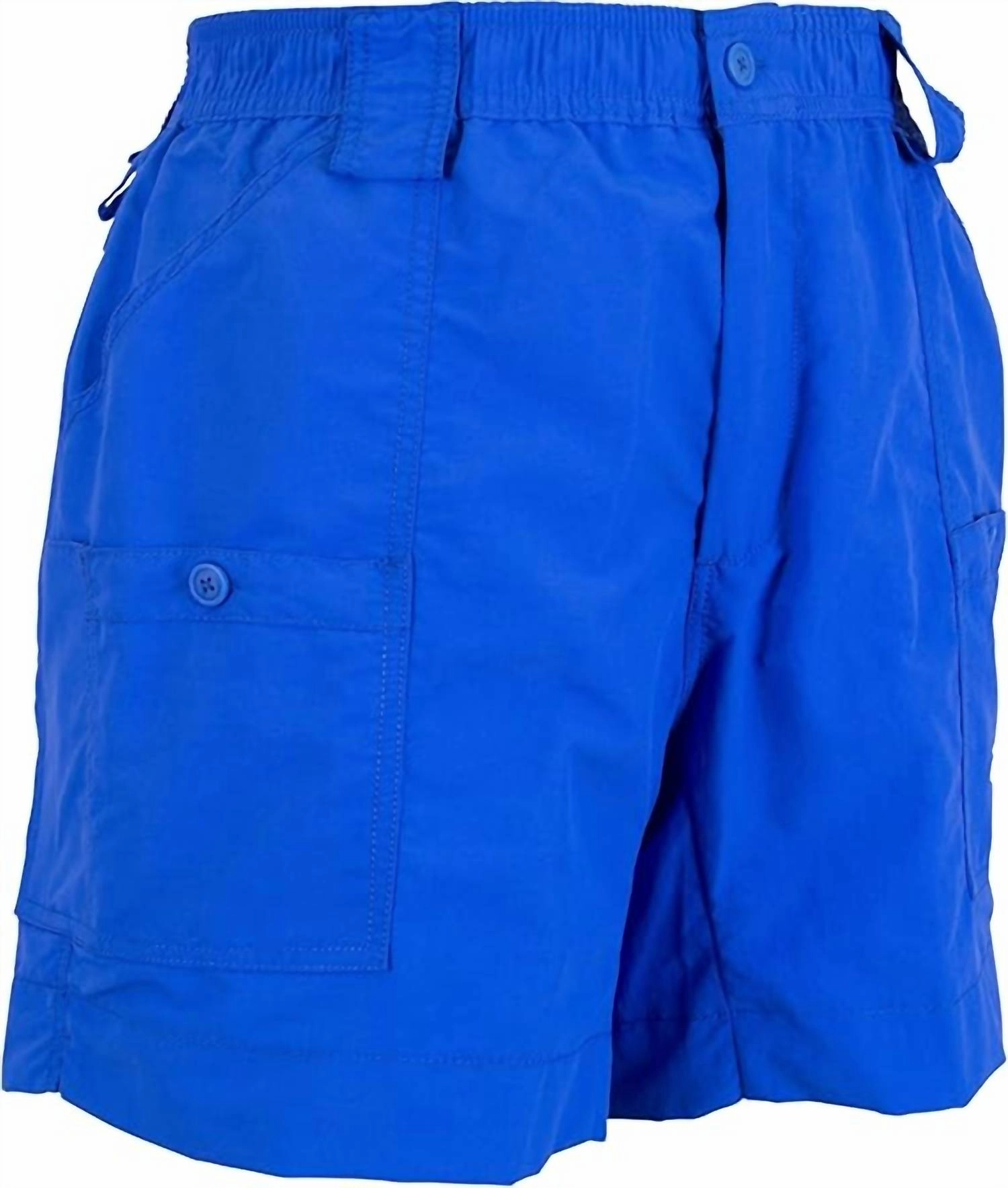 Men Original Fishing Shorts In Royal Blue