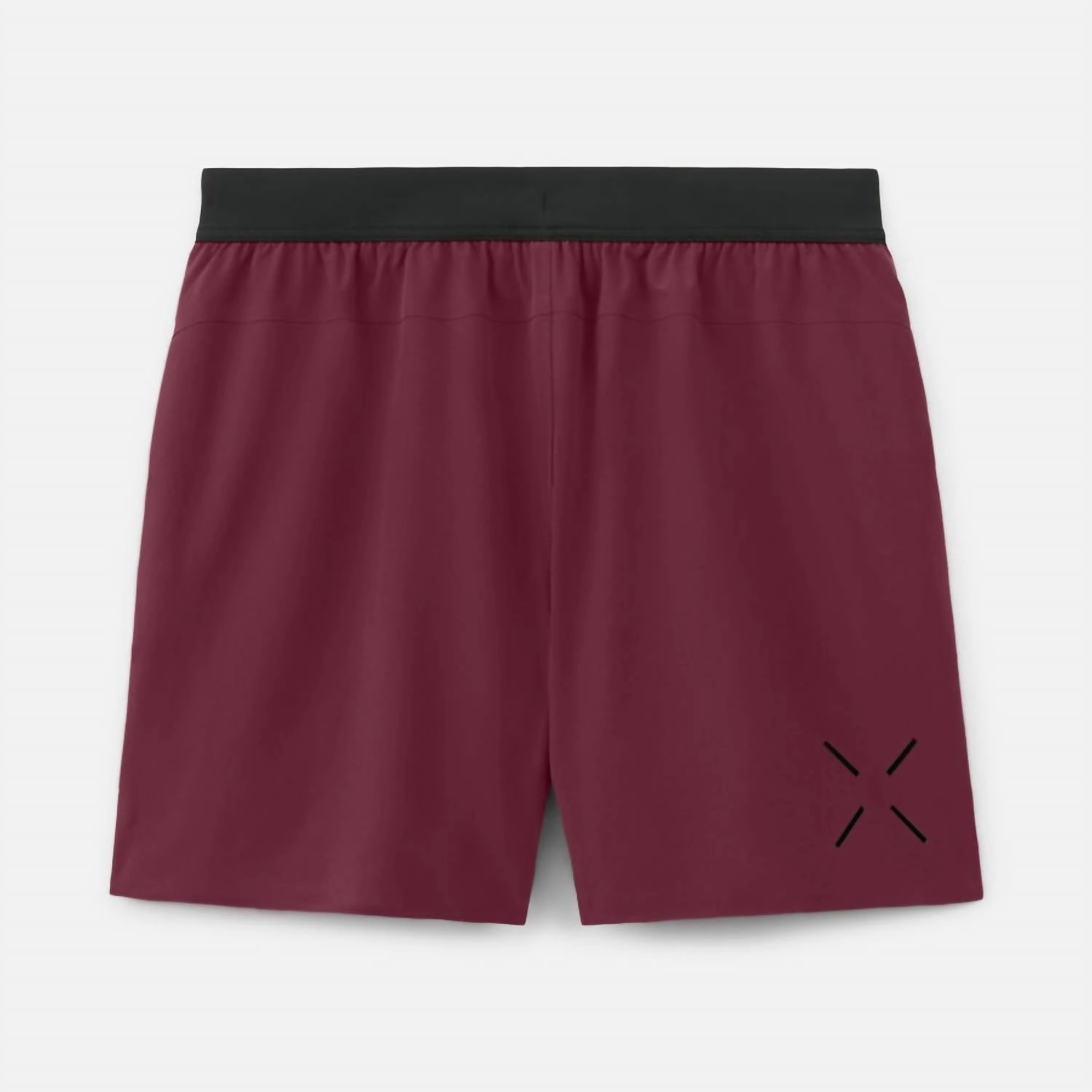 Men's 5" Interval Short In Maroon