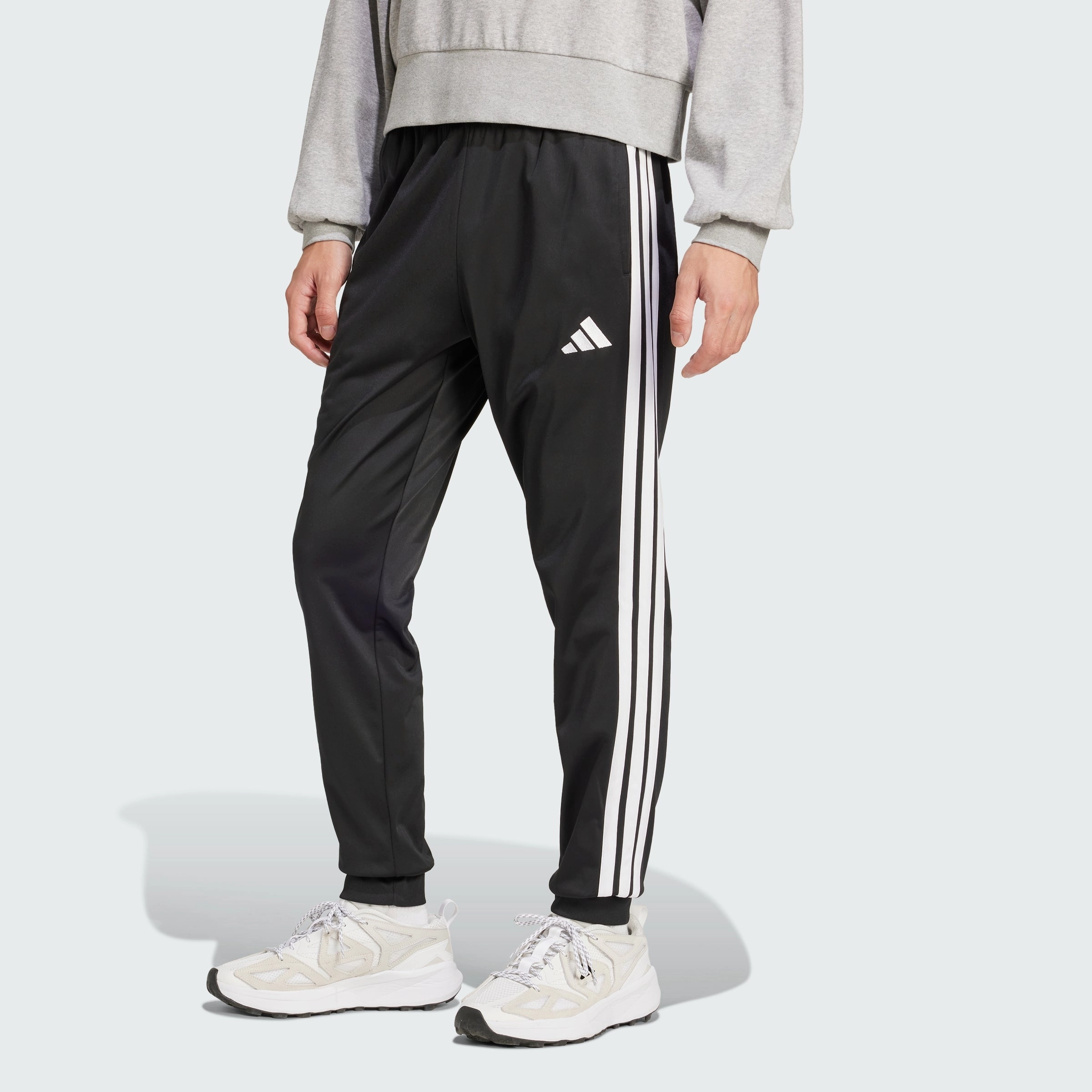 Men's adidas 3-Stripes Tricot Regular Tapered Track Pants