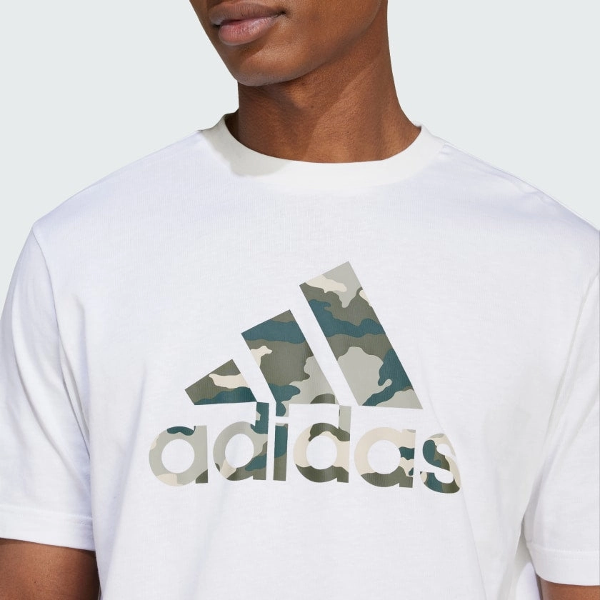 Men's adidas Camo Badge of Sport Graphic Tee