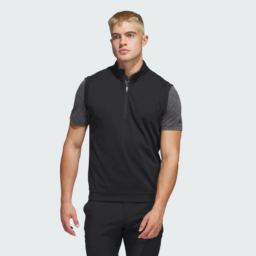 Men's adidas Elevated 1/4-Zip Pullover Vest