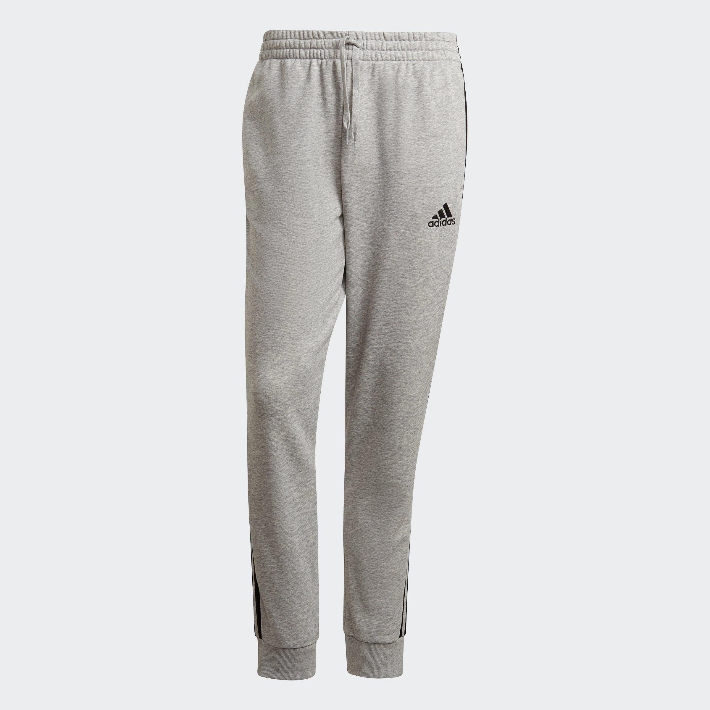 Men's adidas Essentials French Terry Tapered Cuff 3-Stripes Pants