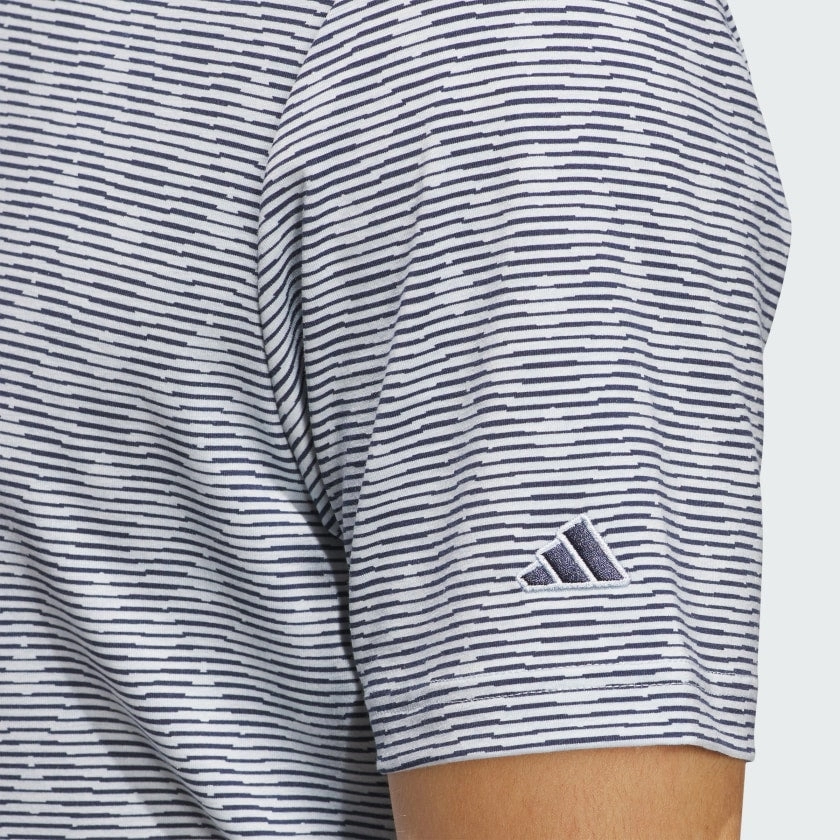 Men's adidas Go-To Printed Stripe Polo Shirt