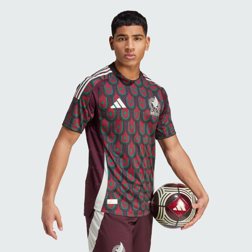 Men's adidas Mexico 2024 Home Authentic Jersey