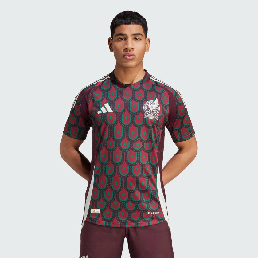 Men's adidas Mexico 2024 Home Authentic Jersey