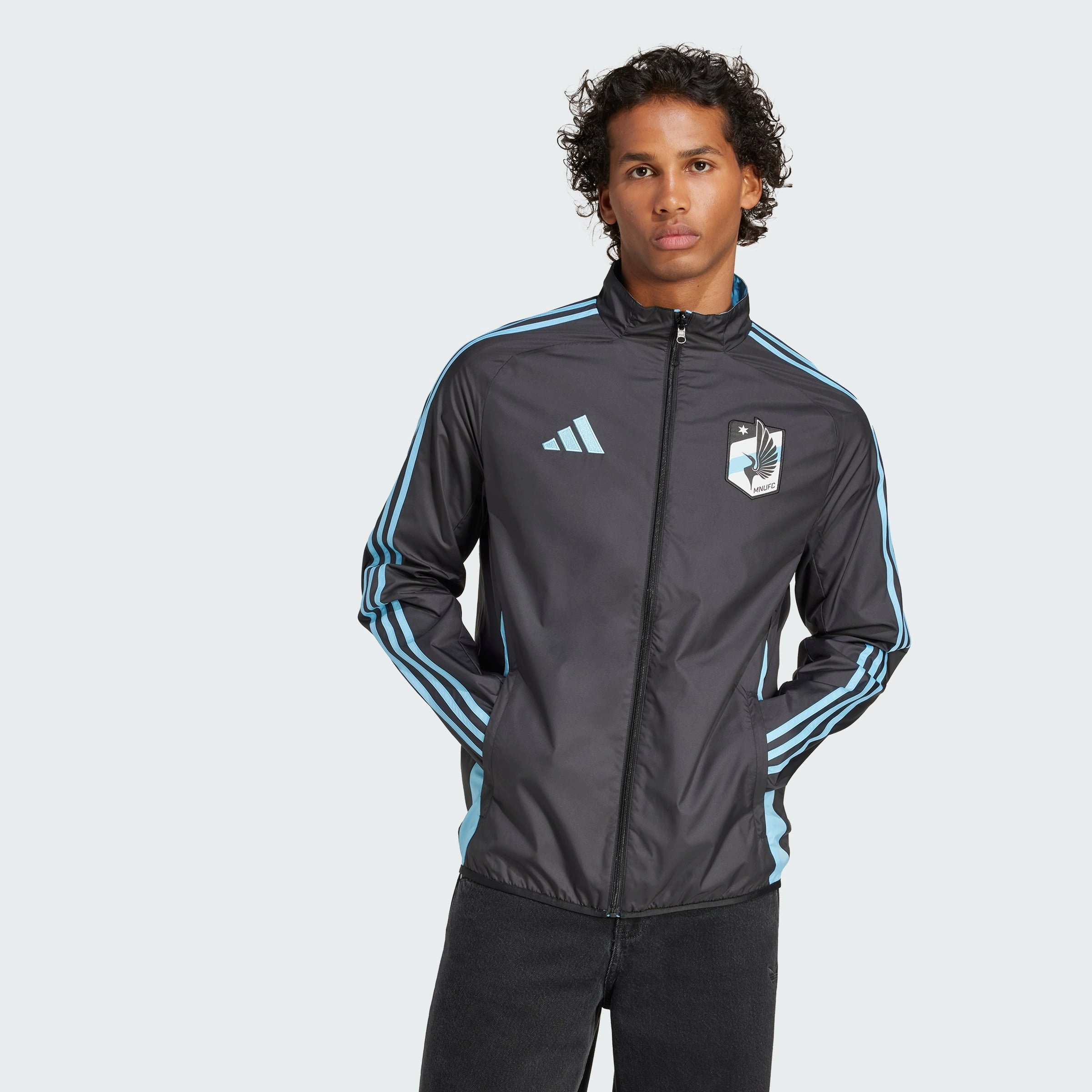 Men's adidas Minnesota United FC Reversible Anthem Jacket