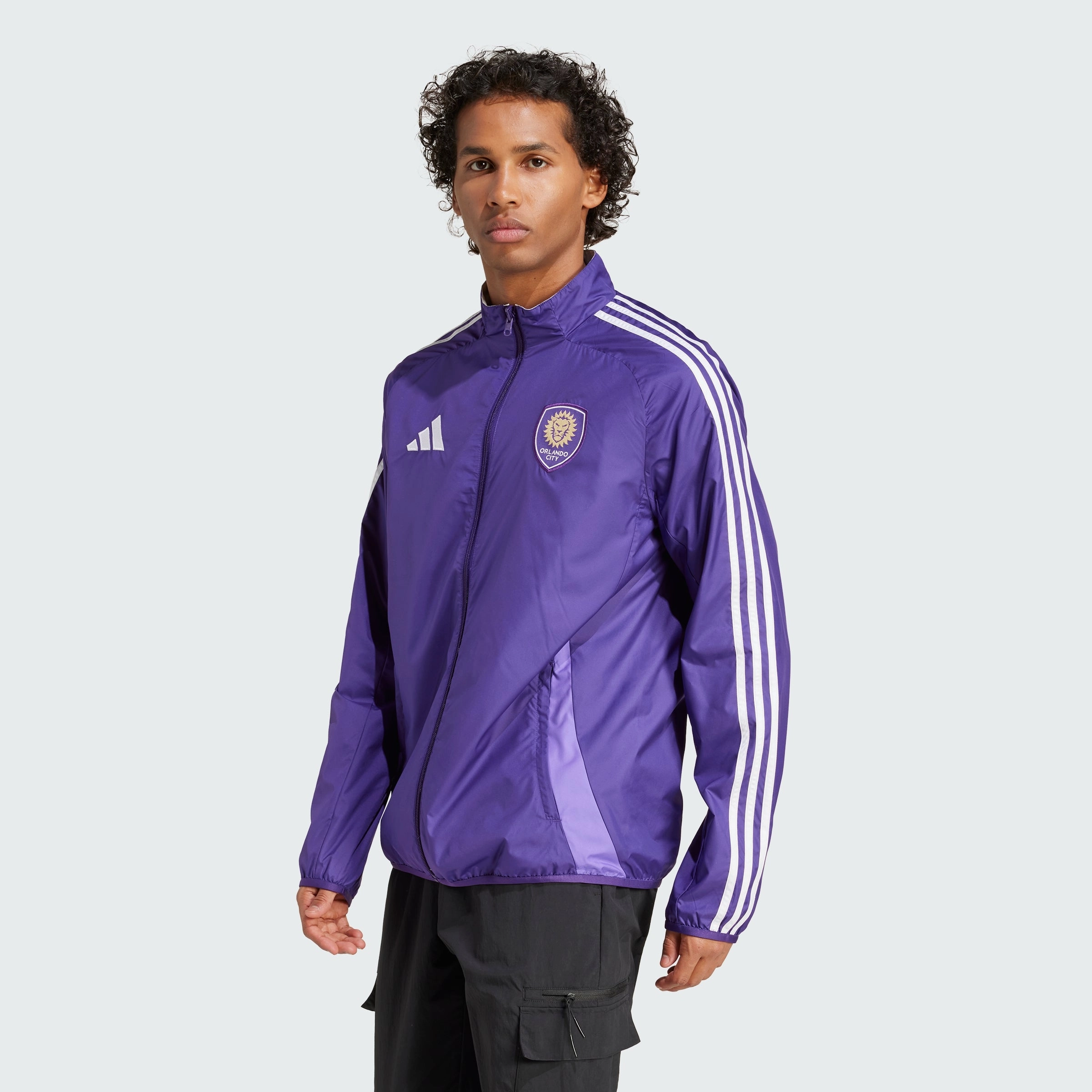 Men's adidas Orlando City Reversible Anthem Jacket