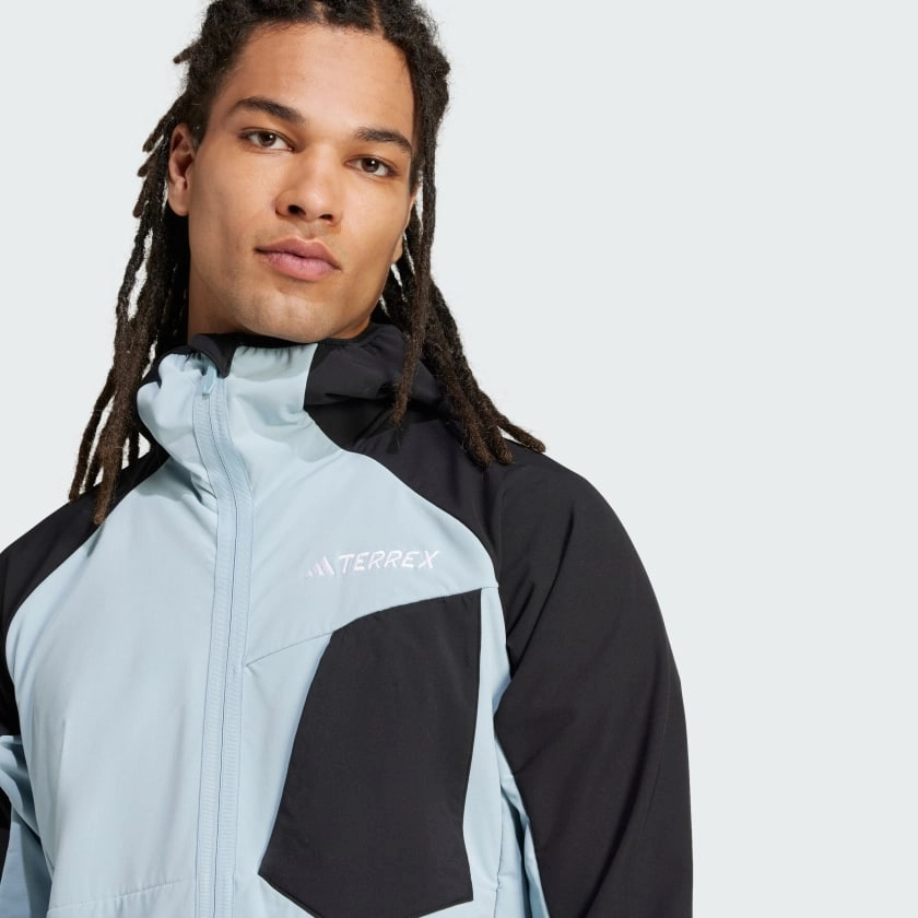 Men's adidas Terrex Xperior Softshell Fleece Hooded Jacket