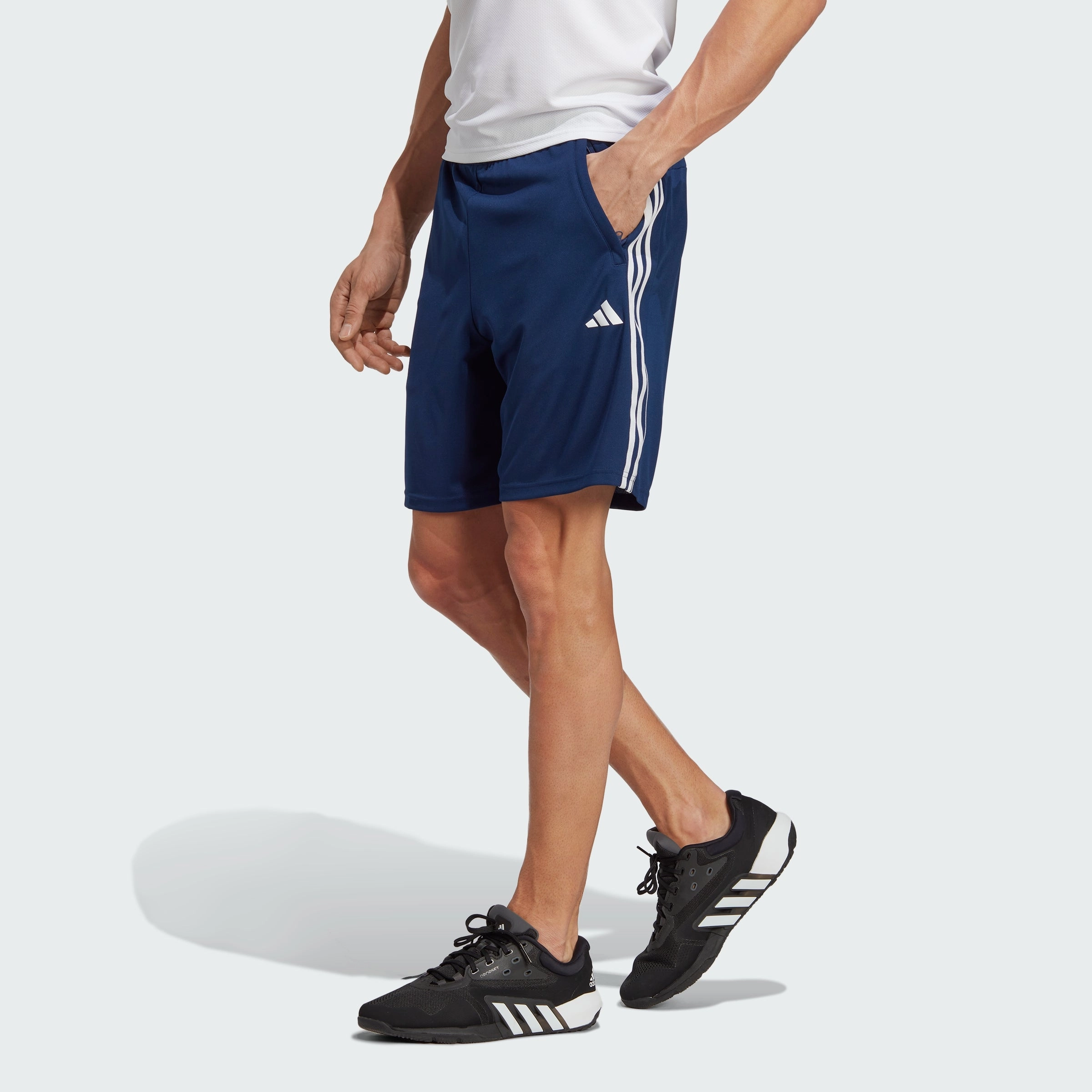 Men's adidas Train Essentials Piqu 3-Stripes Training Shorts