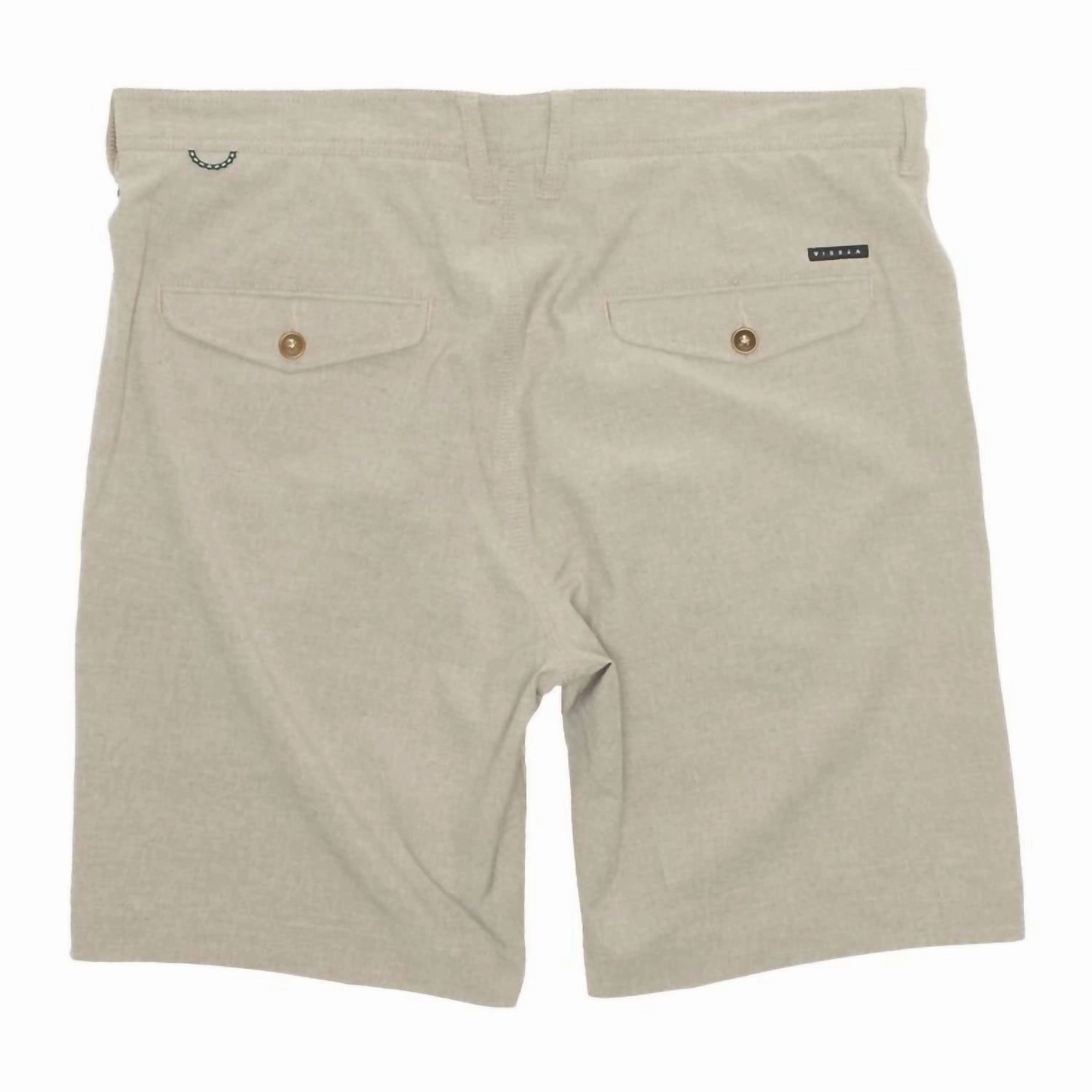 Men's Canyons Hybrid 19" Walkshort In Light Khaki