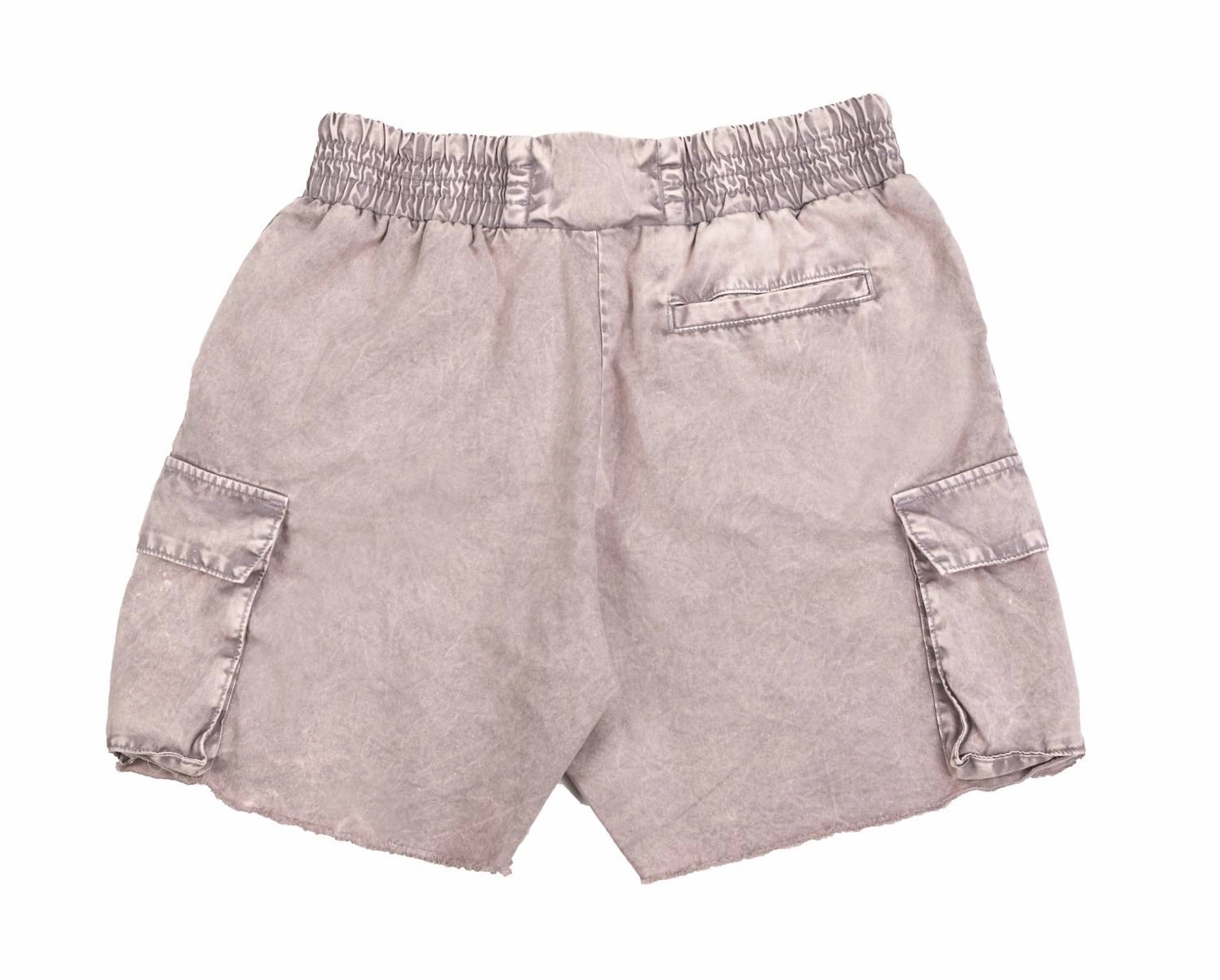 Men's Cargo Short In Grease Mineral