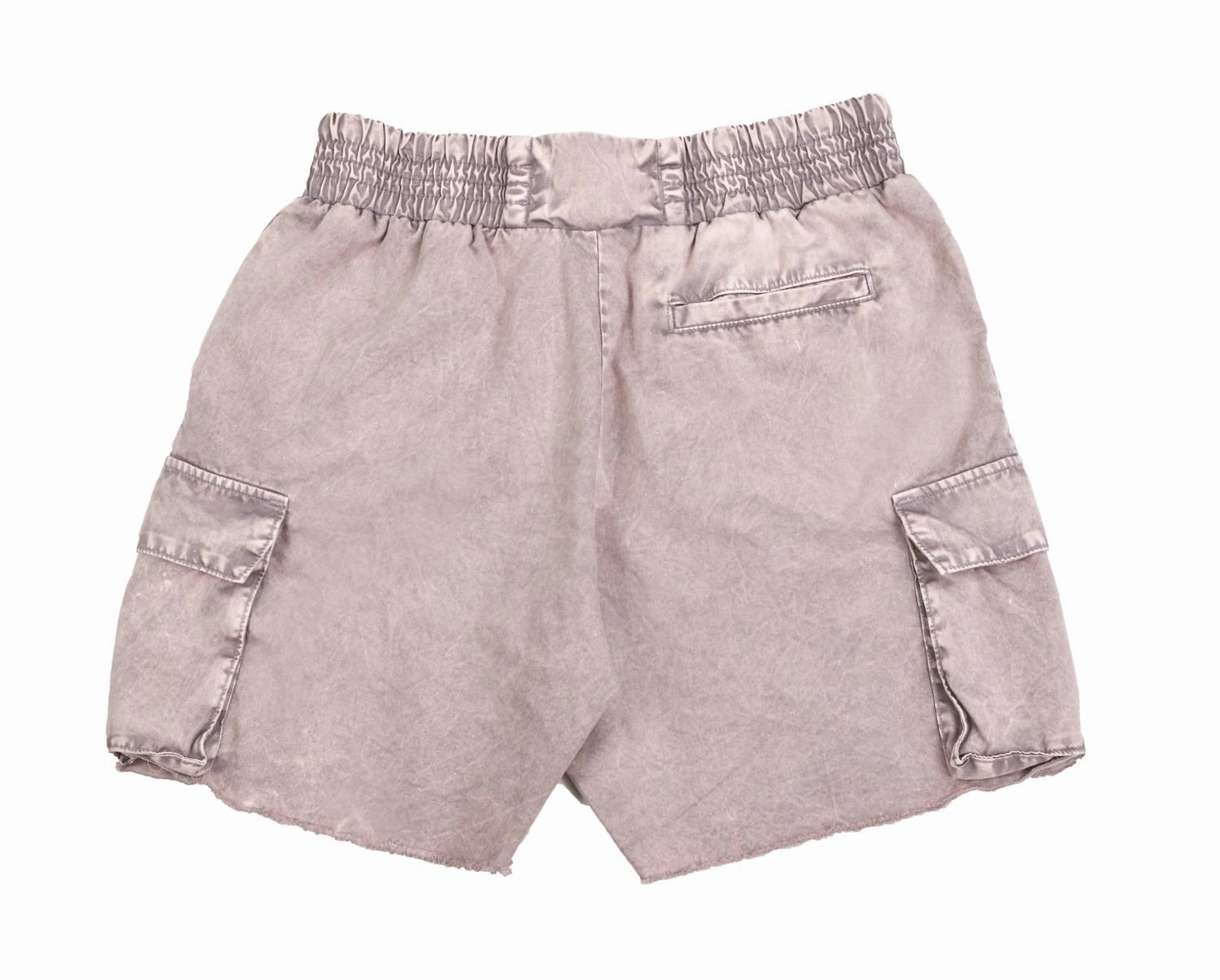 Men's Cargo Short In Grease Mineral